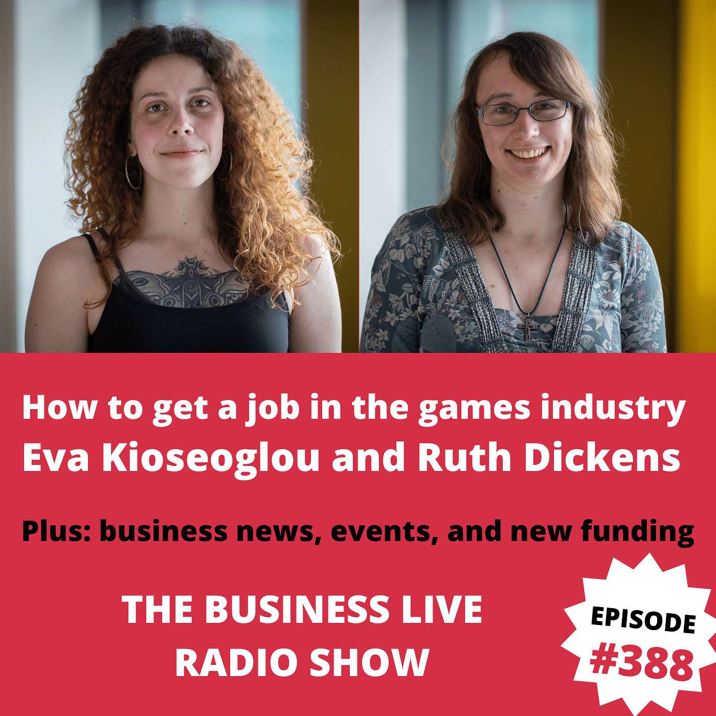 How to get a job in the games industry with Eva Kioseoglou and Ruth Dickens