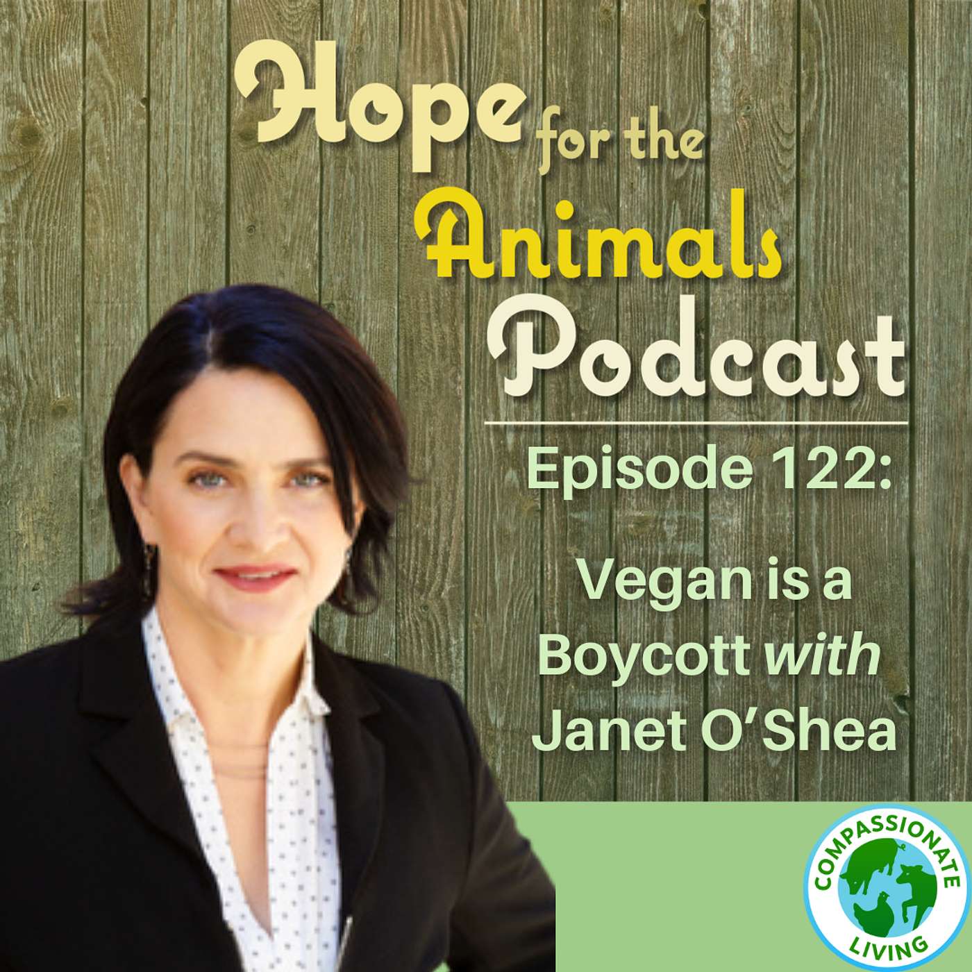 Vegan is a Boycott with Janet O-Shea