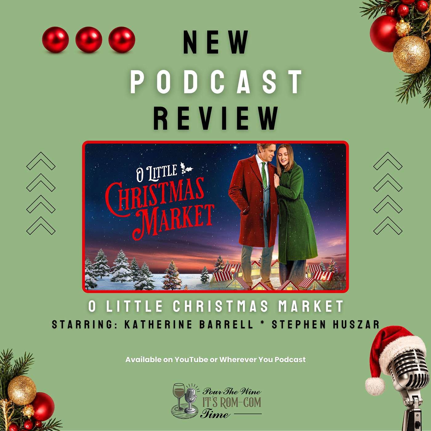 Hallmark's O Little Christmas Market episode artwork