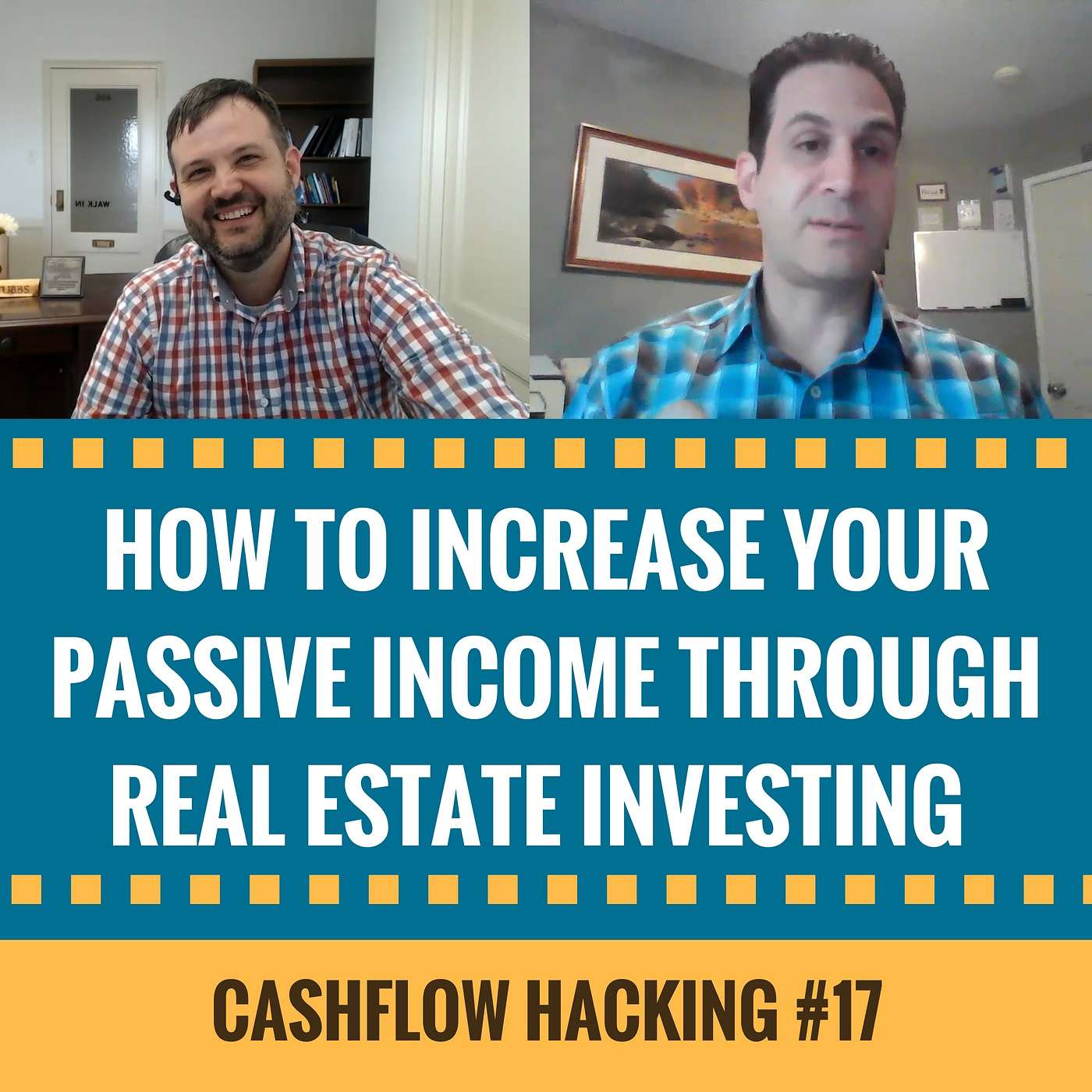 cover of episode How To Increase Your Income Through Passive Real Estate Investing | Cashflow Hacking Ep #17 Marco Santarelli