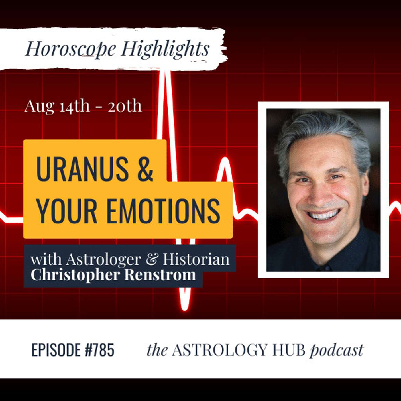 cover of episode [HOROSCOPE HIGHLIGHTS] The Unpredictable Uranus: The Leo New Moon's Emotional Blind Spot w/ Christopher Renstrom