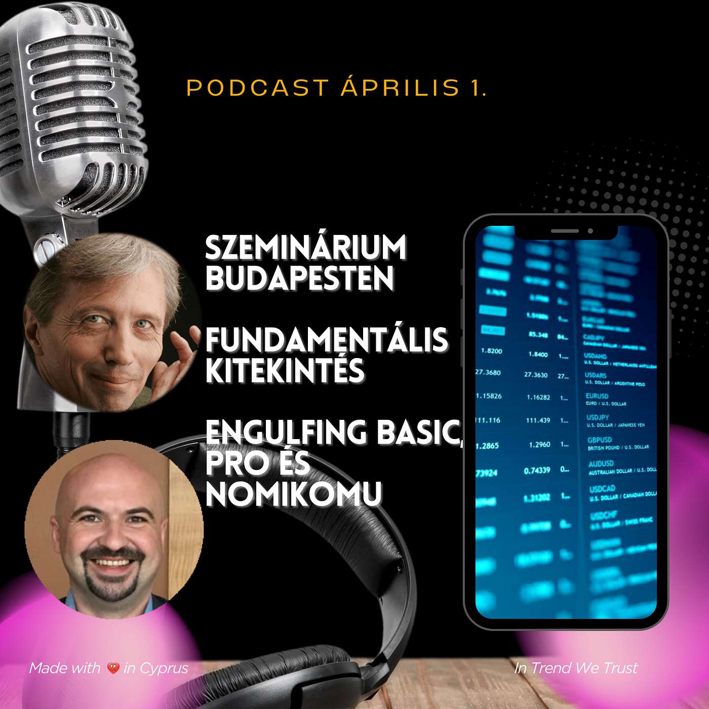 Podcast 4/1 Fundamentális elemzés, Szeminárium Budapesten, Az Engulfing robot család episode artwork