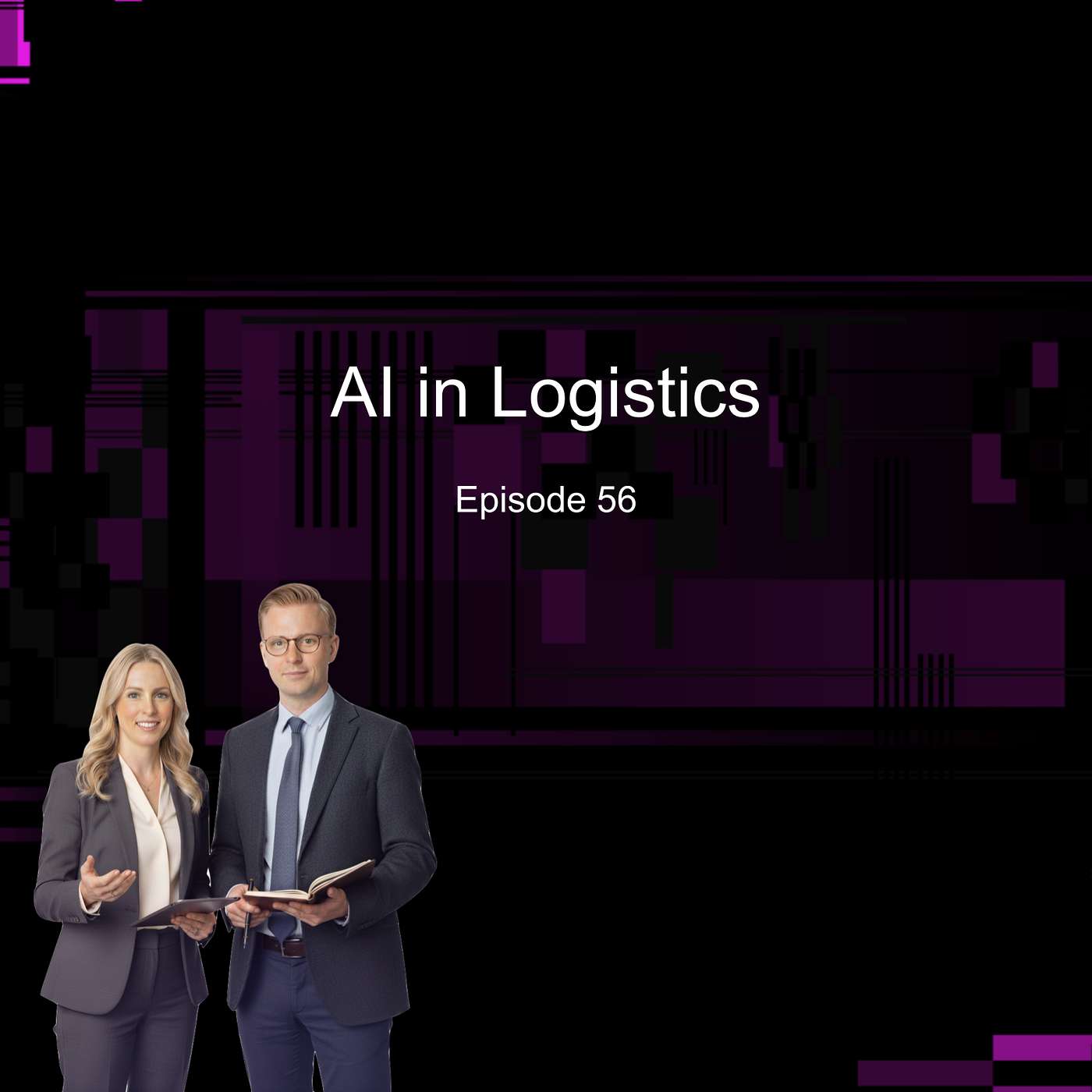 Episode 56 - AI in Logistics episode artwork