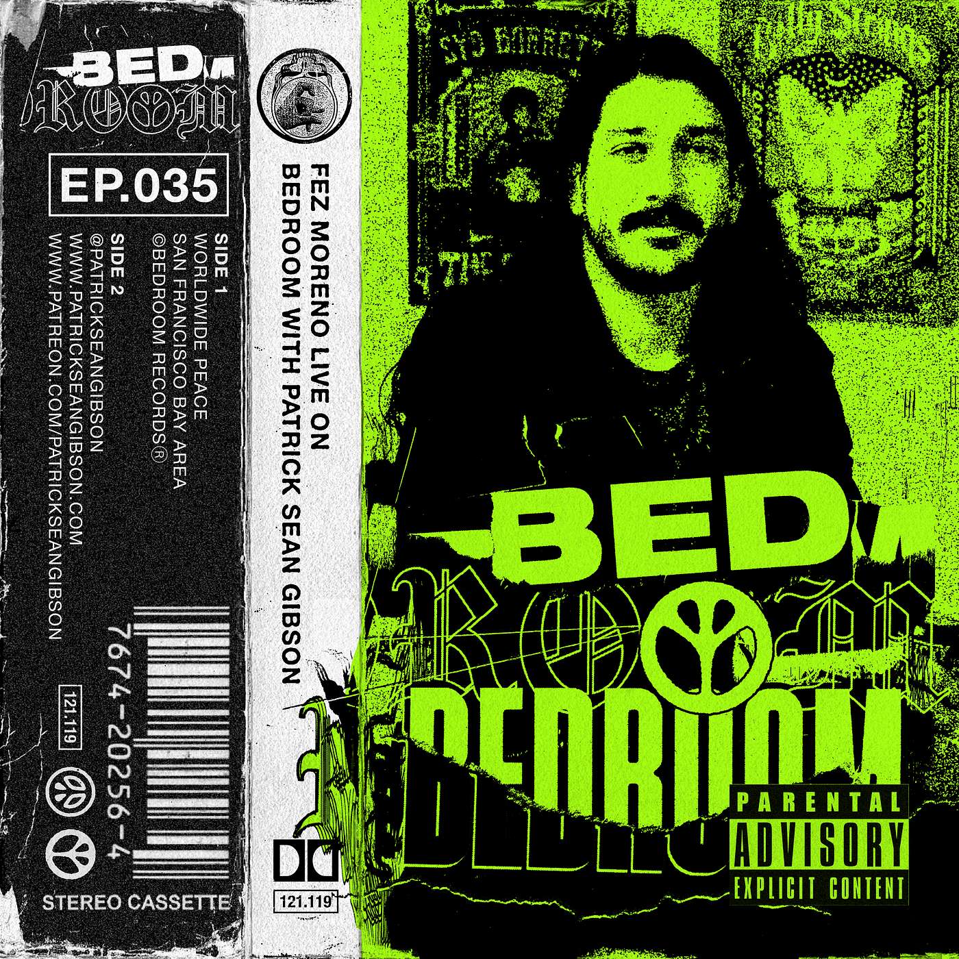 Bedroom with Patrick Sean Gibson