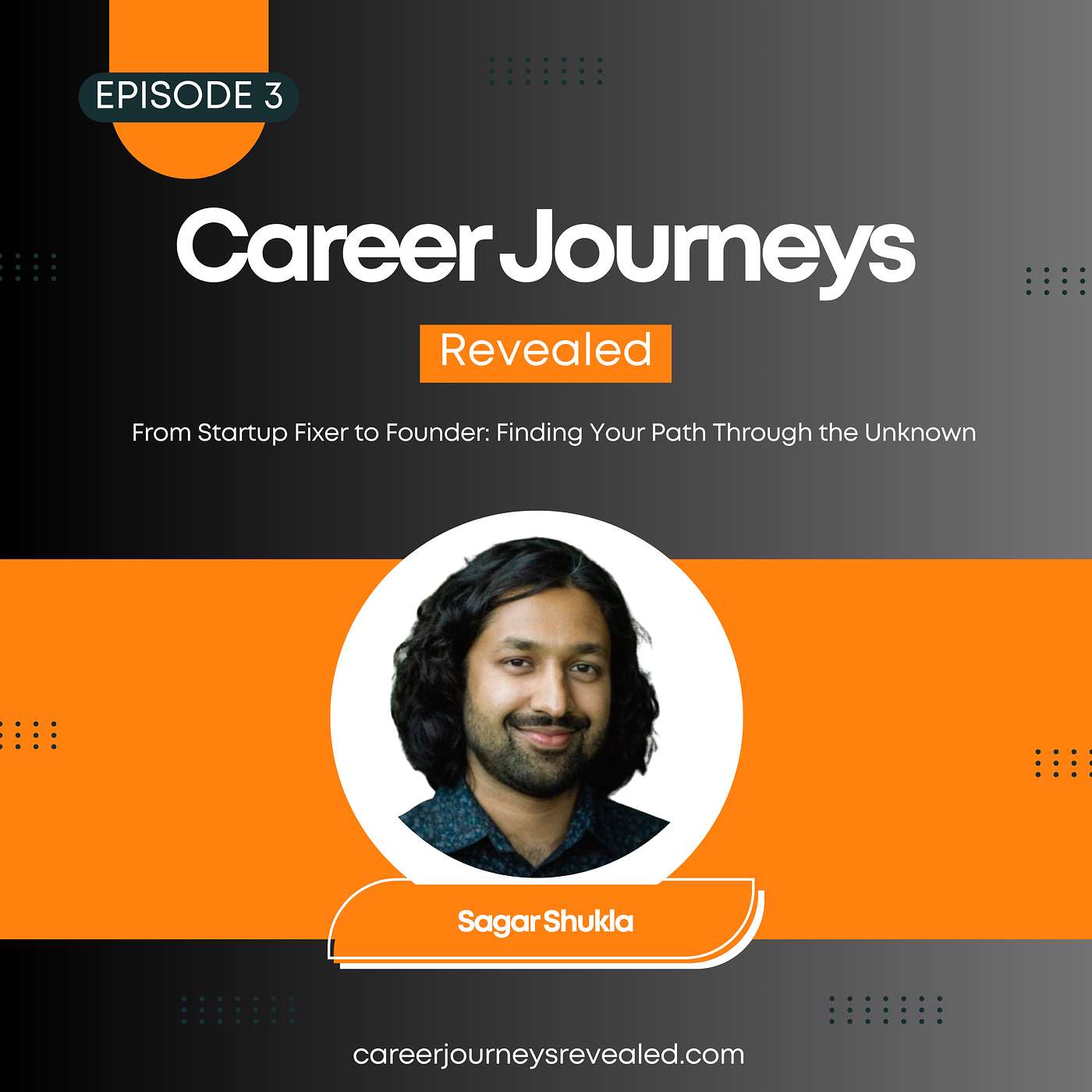 Ep. 3 - From Startup Fixer to Founder: Finding Your Path Through the Unknown With Sagar Shukla Ep. 3 - From Startup Fixer to Founder: Finding Your Path Through the Unknown With Sagar Shukla