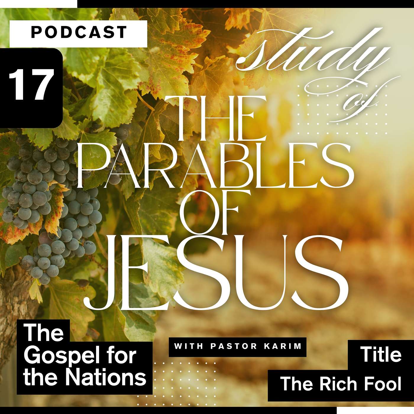 The Parables of Jesus - The Rich Fool episode artwork