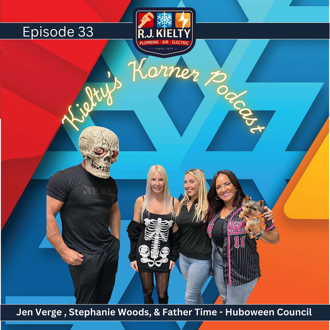 Kielty's Korner - Episode 33 - Jen Verge and Stephanie Woods with The Huboween Council episode artwork