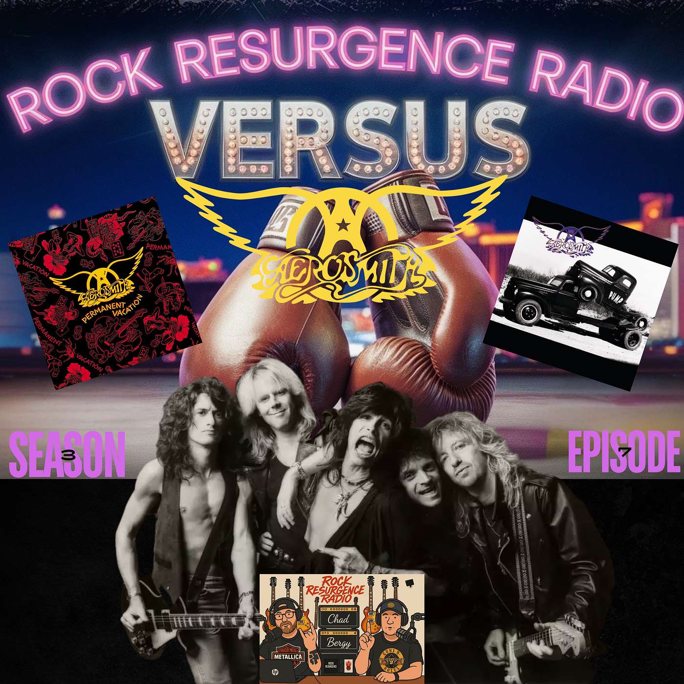 AEROSMITH! - Permanent Vacation VS. Pump