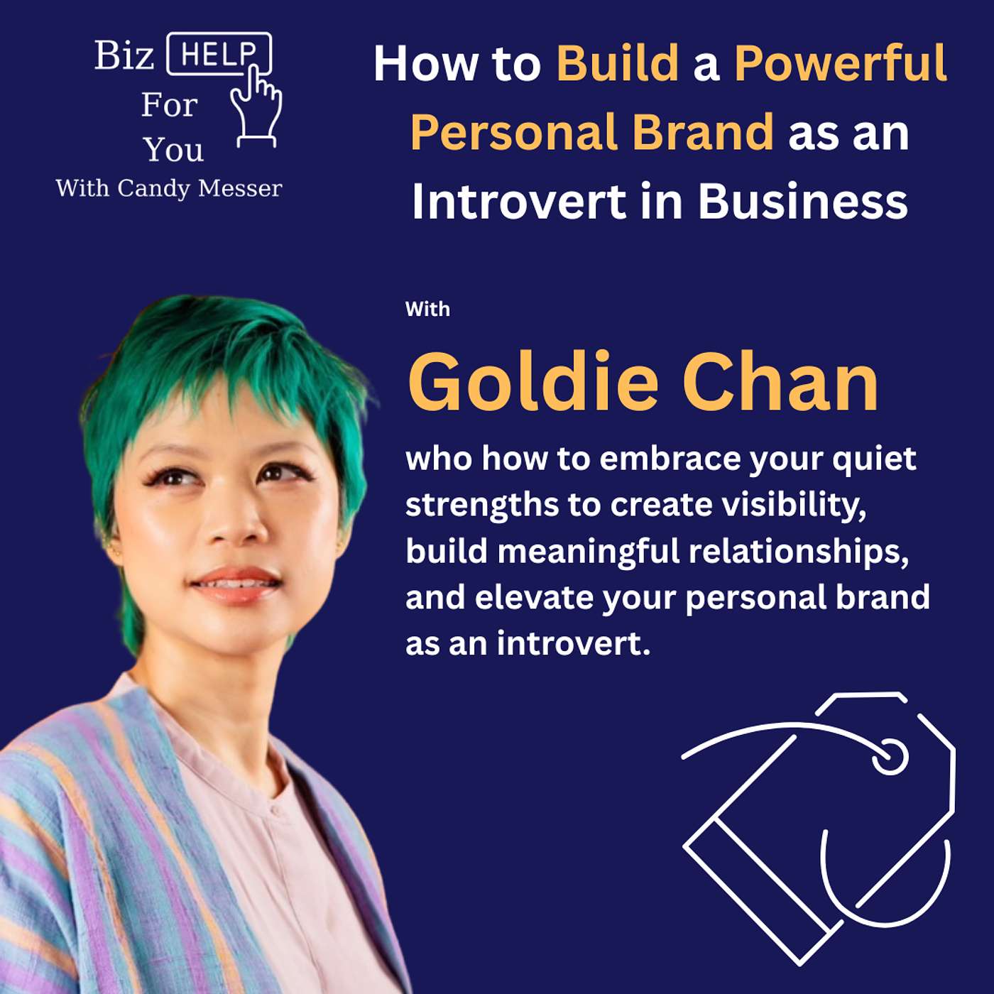 How to Build a Powerful Personal Brand as an Introvert in Business with Goldie Chan How to Build a Powerful Personal Brand as an Introvert in Business with Goldie Chan