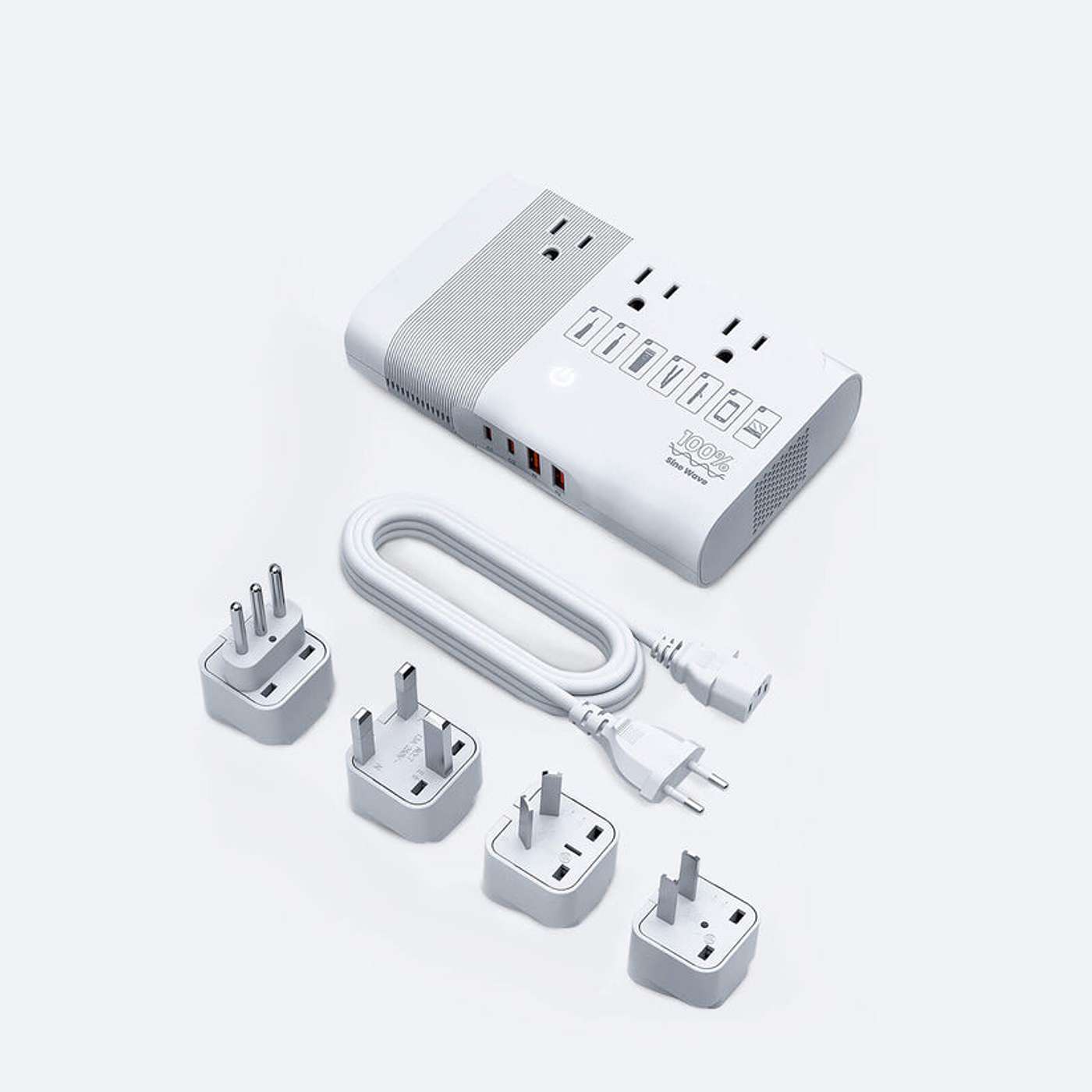 The Ultimate Travel Companion: A Voltage Converter that Rocks!