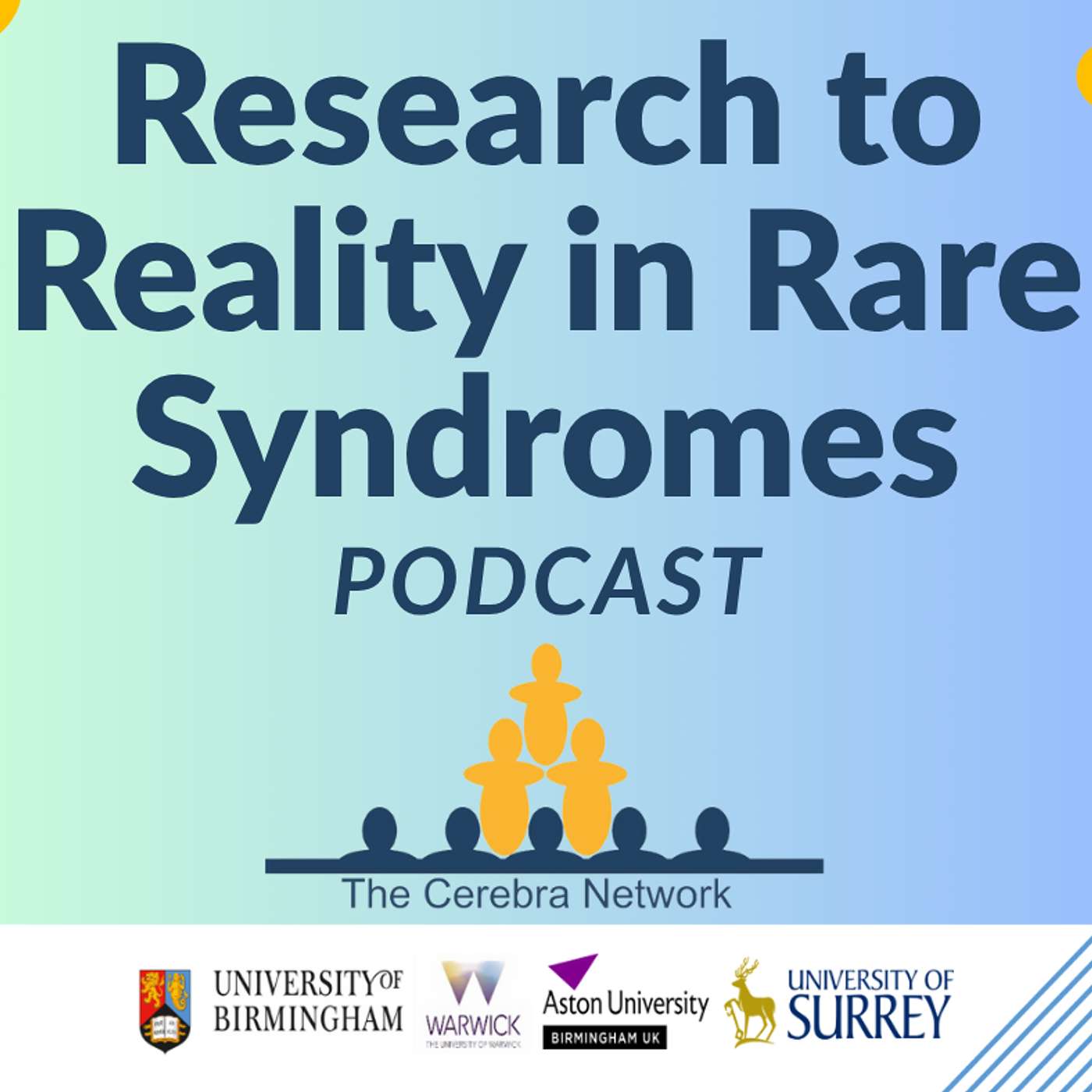 Research to Reality in Rare Syndromes podcast artwork