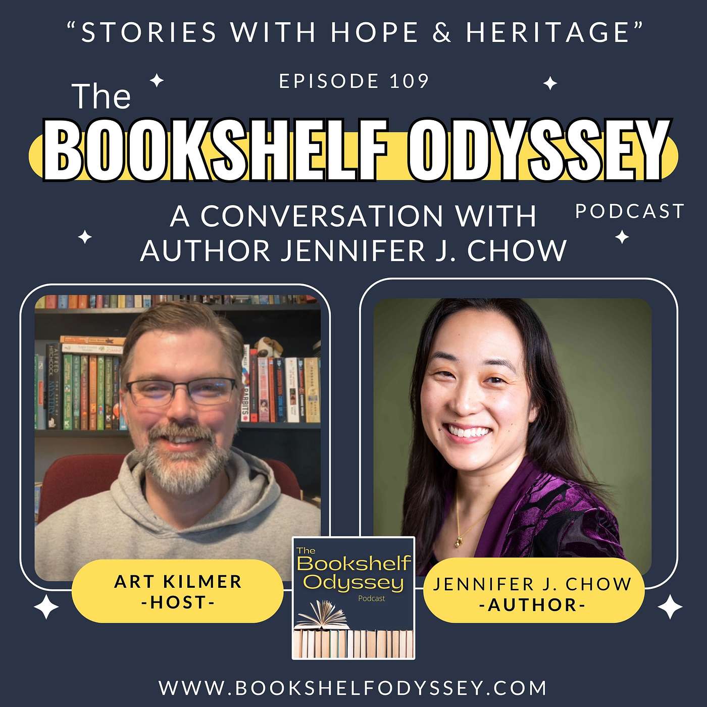 Stories with Hope and Heritage: A Conversation with Author Jennifer J. Chow episode artwork