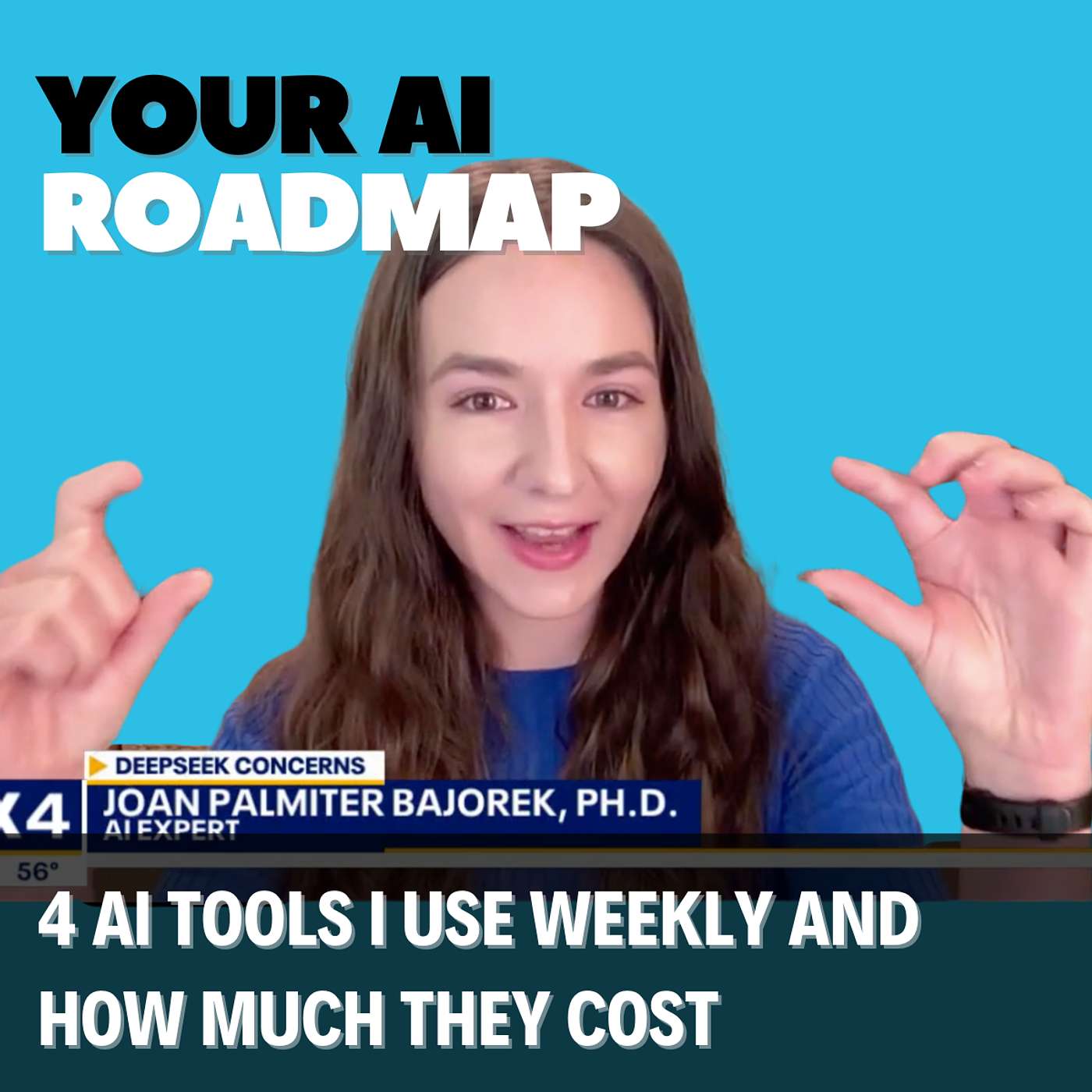 cover of episode 4 AI Tools I Use Weekly and How Much They Cost... Totaling LESS than $70 USD/Month