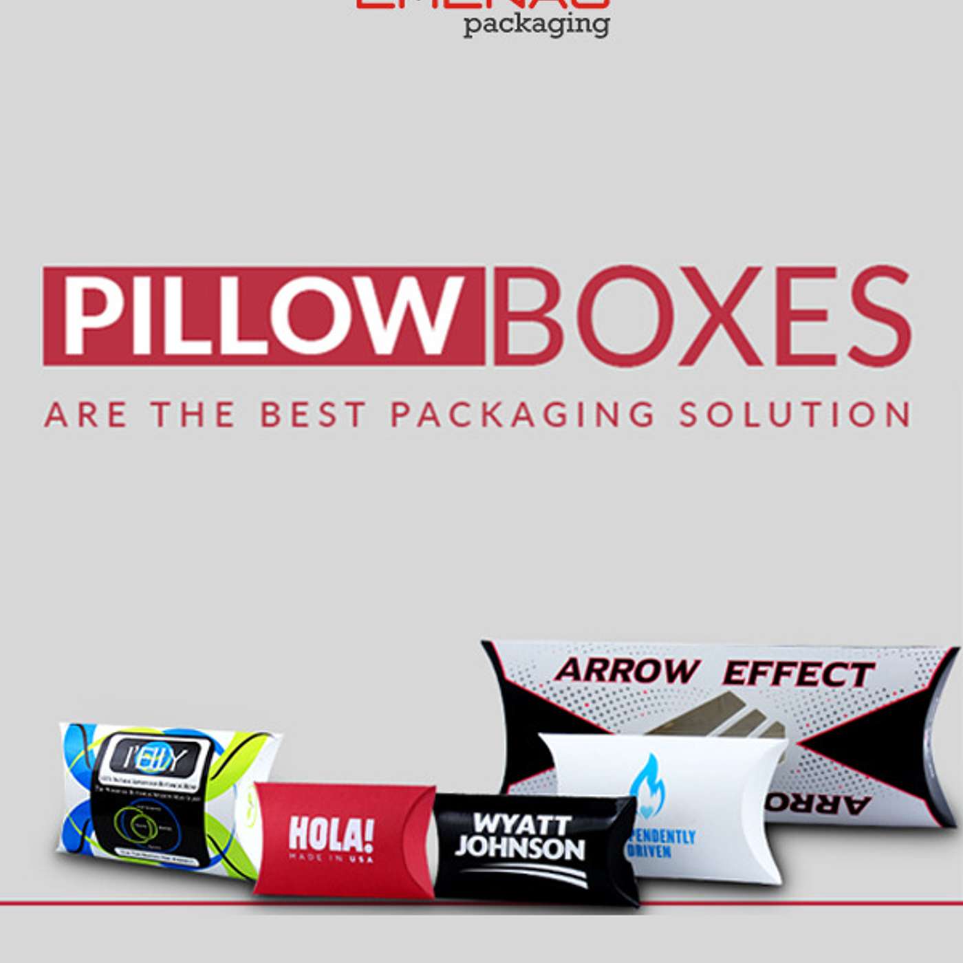 Why Pillow Boxes are The Best Packaging Solution for Different Industries?