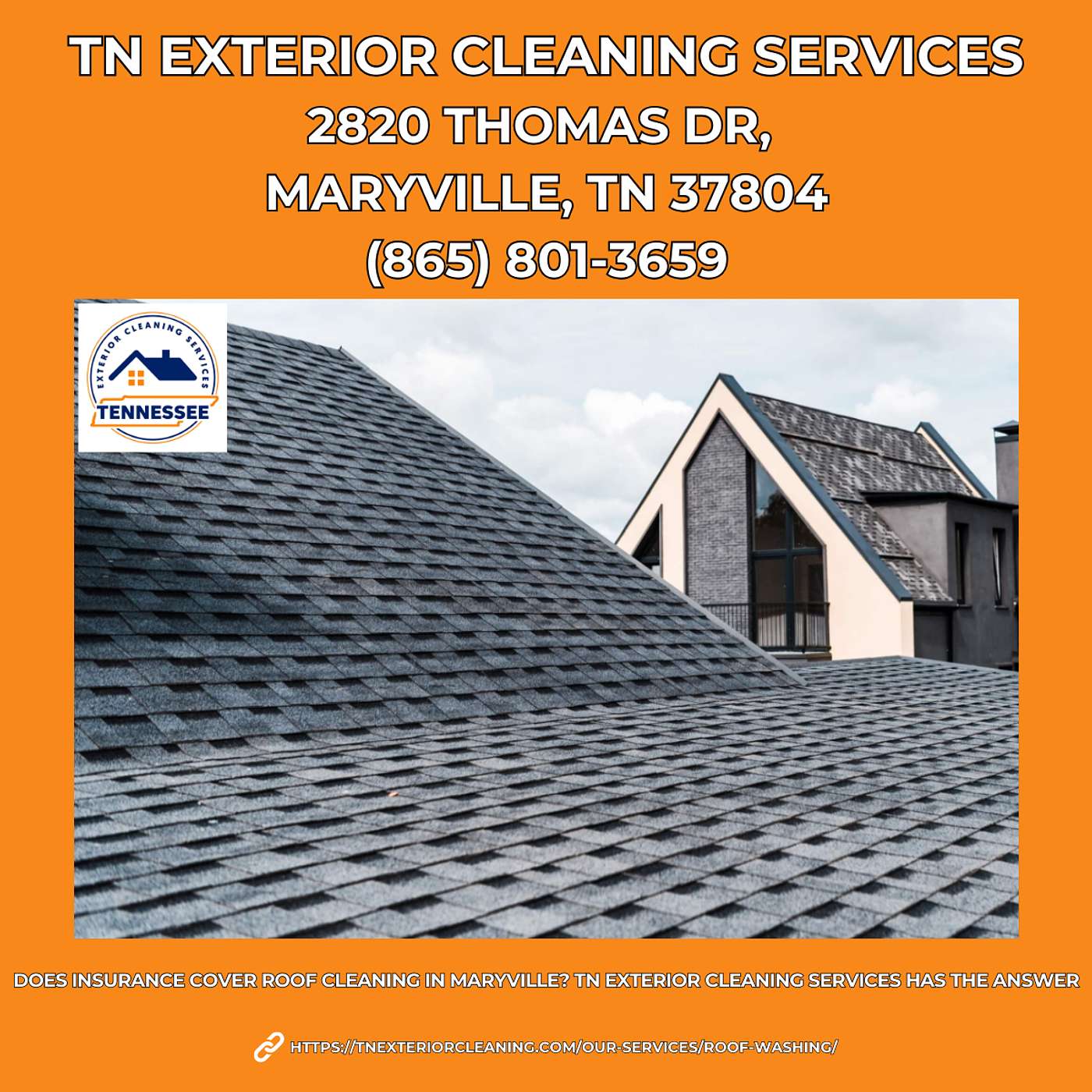 Does Insurance Cover Roof Cleaning in Maryville? TN Exterior Cleaning Services Has the Answer episode artwork