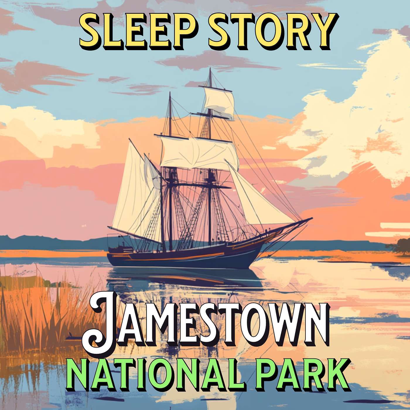 Jamestown National Park Bedtime Story episode artwork