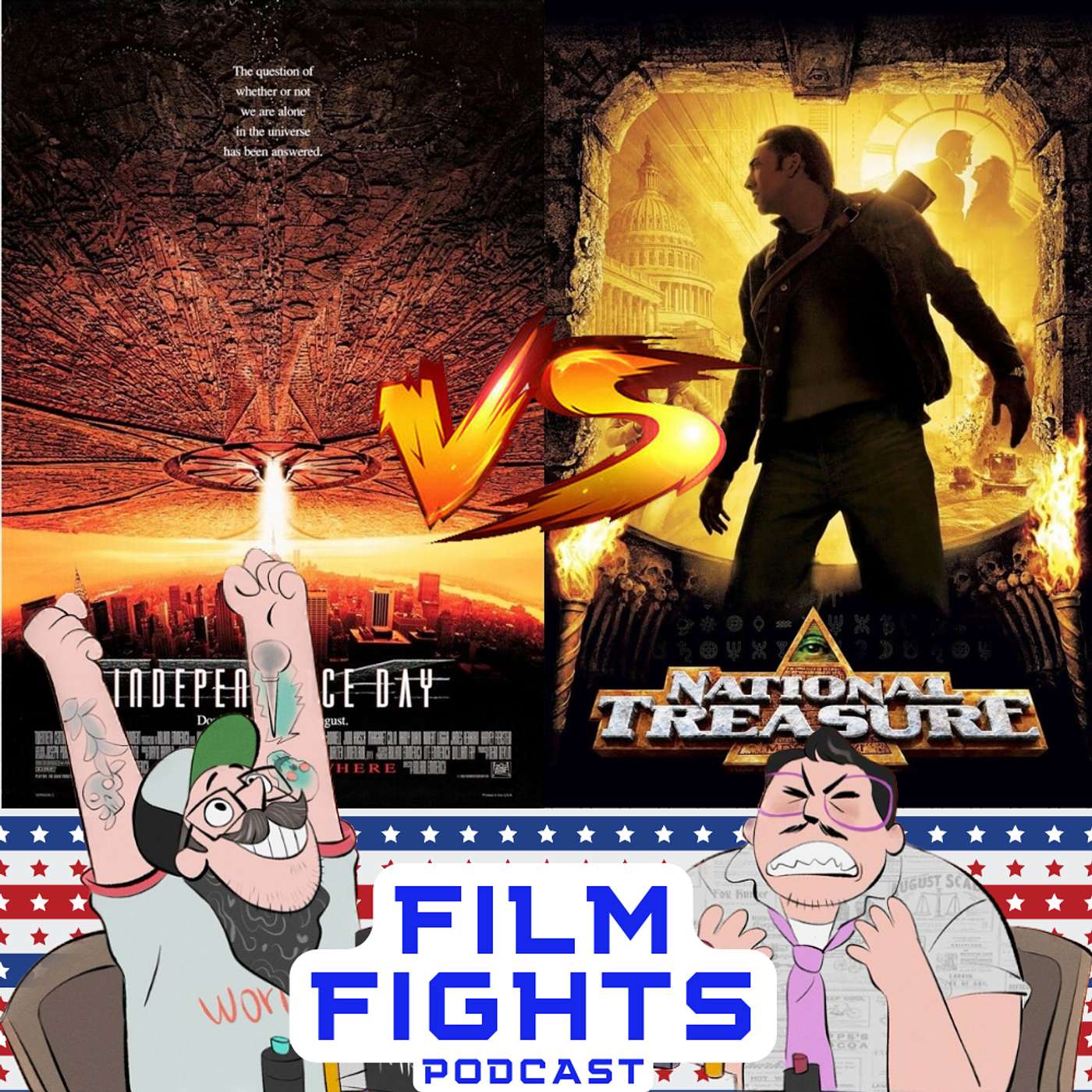 #046: Independence Day vs. National Treasure [July 4th Battle]