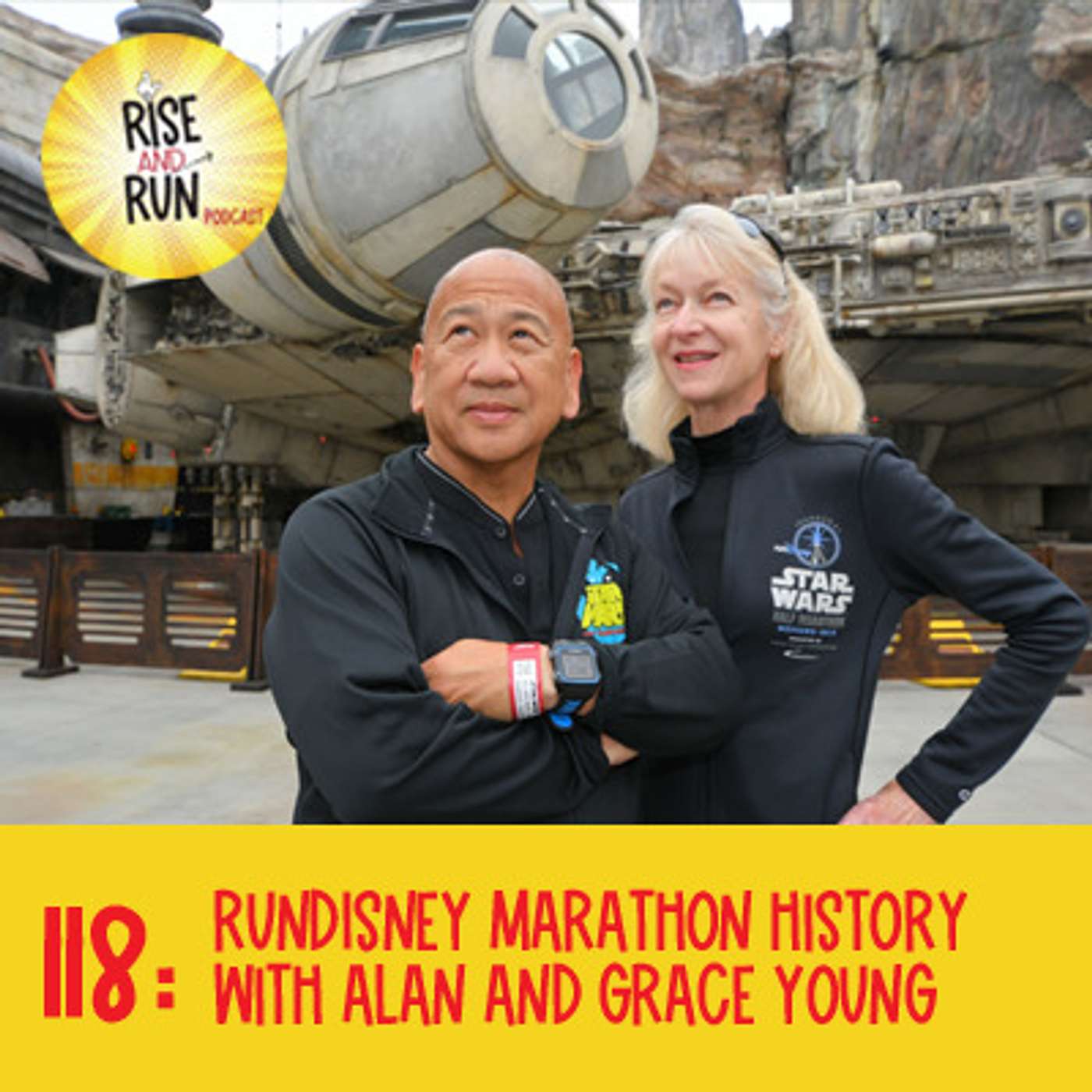 118: runDisney Marathon History With Alan and Grace Young