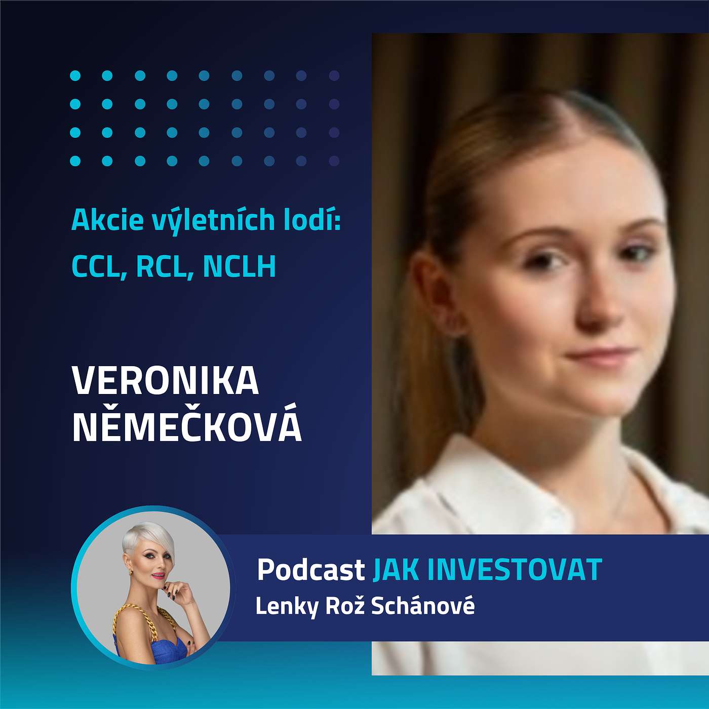 Veronika Němečková: Akcie výletních lodí 🚢 (CCL, RCL, NCLH) - Jaká akcie nabízí největší investiční potenciál?