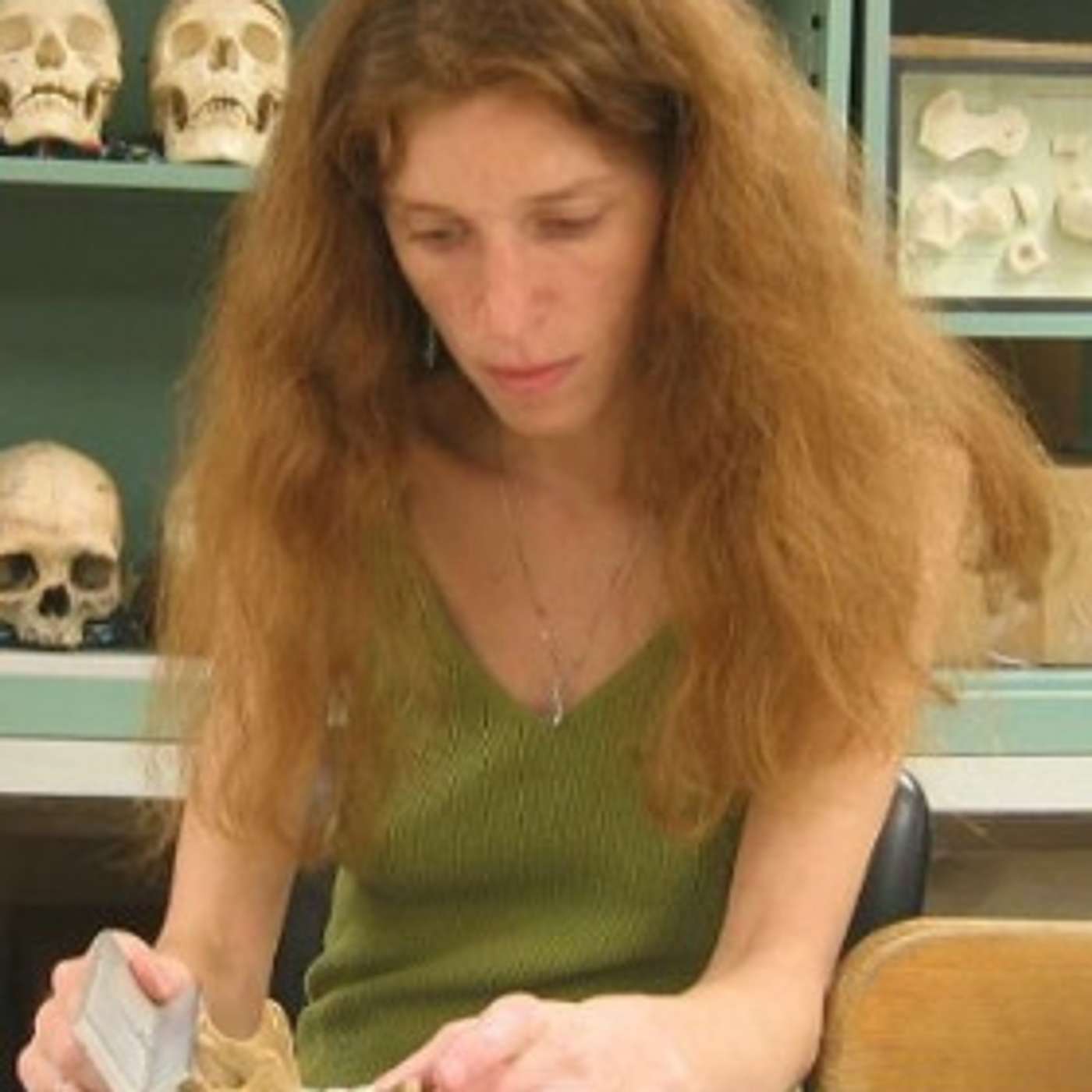 #26 Professor Elizabeth Weiss. Anthropologist from San Jose State University currently locked out of a collection of bones.