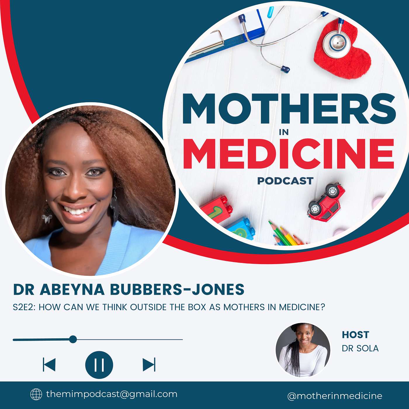 How can we think outside the box as Mothers in Medicine?  Dr Abeyna Bubbers-Jones