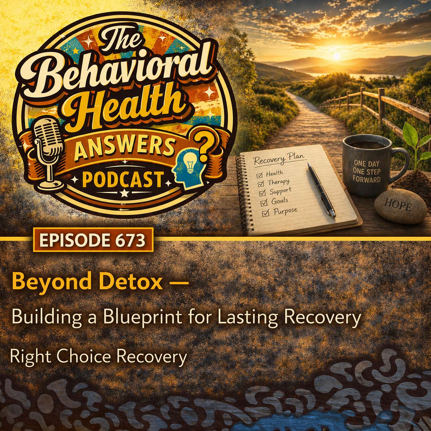 Episode 673: Beyond Detox - Building a Blueprint for Lasting Recovery | Right Choice Recovery episode artwork
