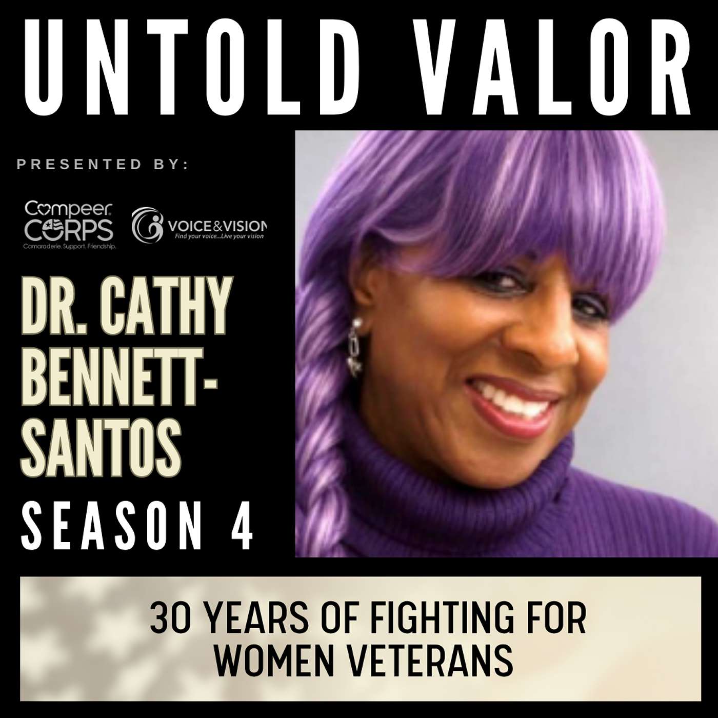 30 Years of Fighting for Women Veterans with Dr. Cathy Bennett-Santos episode artwork
