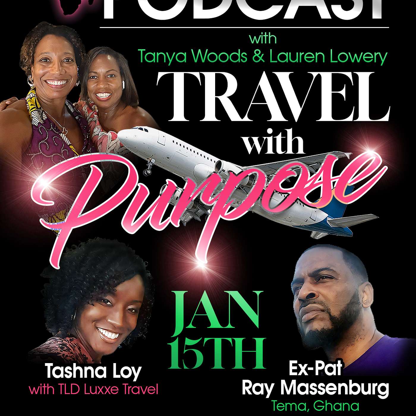 The PG Excursions Podcast with Omega Psi Phi Member and Tema, Ghana resident Ray Massenburg episode artwork