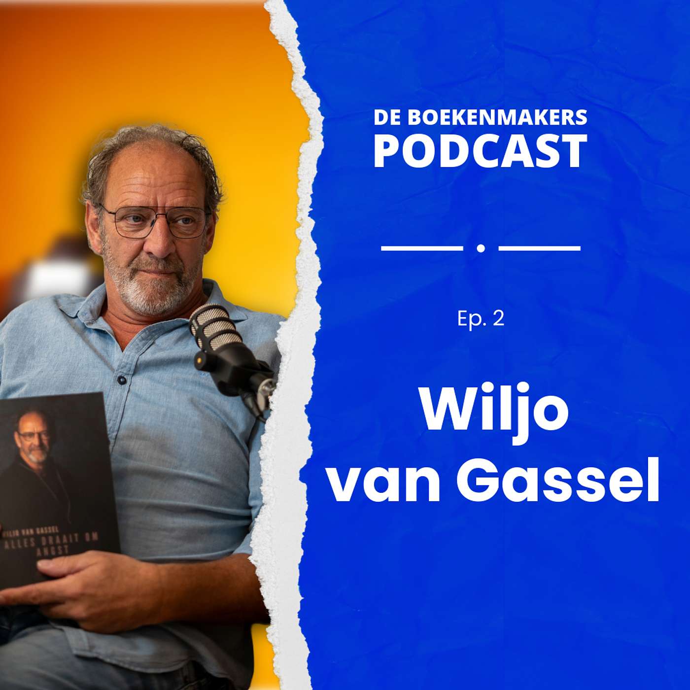 De Boekenmakers Podcast #2 - Wiljo van Gassel episode artwork