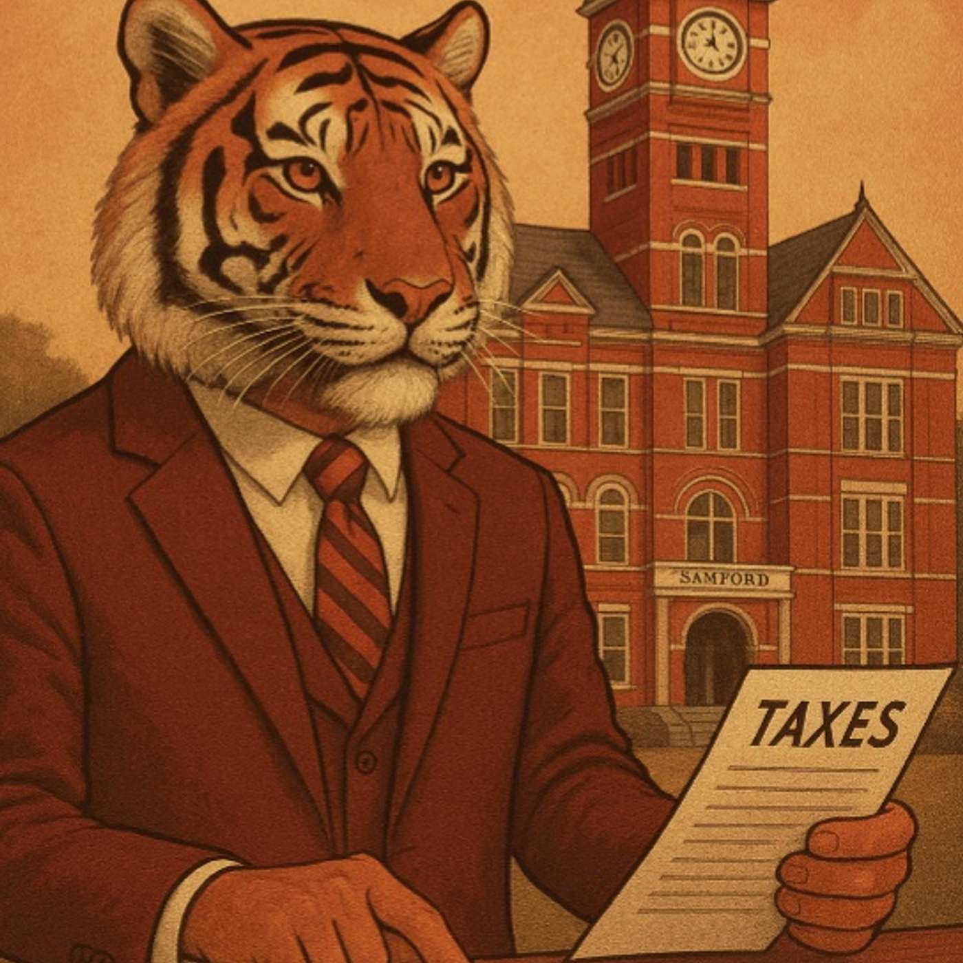 Tiger Tax Time- NIL episode artwork
