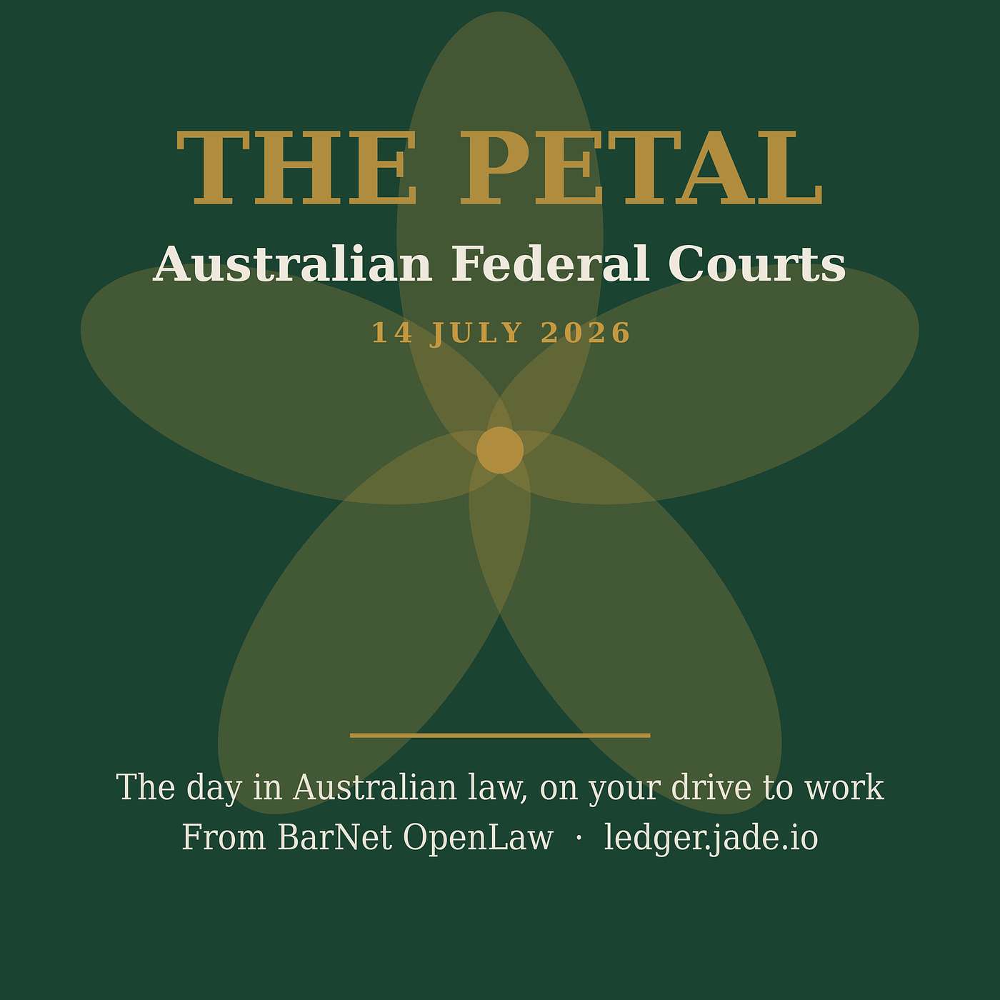 Australian Federal Courts (14 July 2026) episode artwork