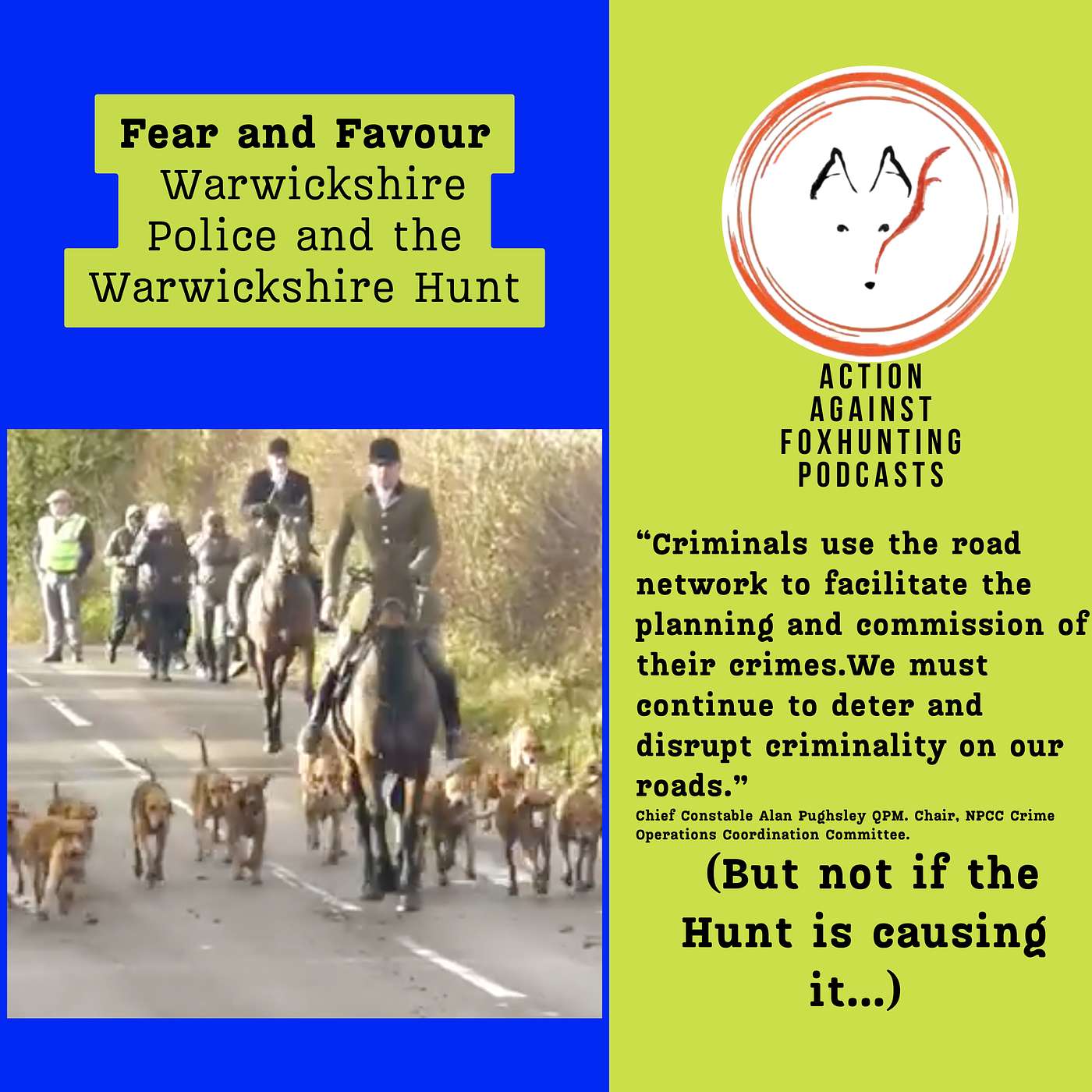 Action Against Foxhunting Podcasts