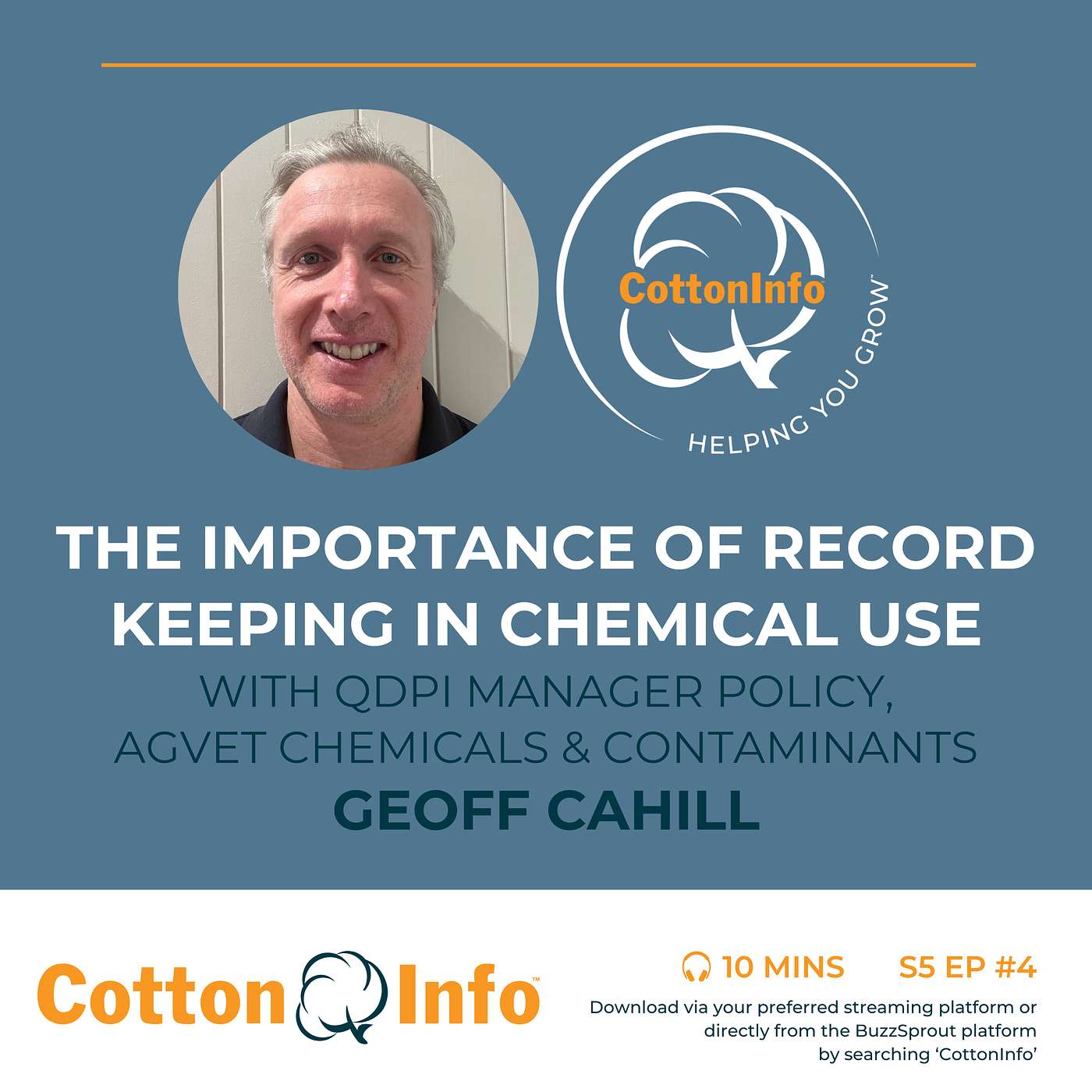 The importance of record keeping in chemical use with Geoff Cahill