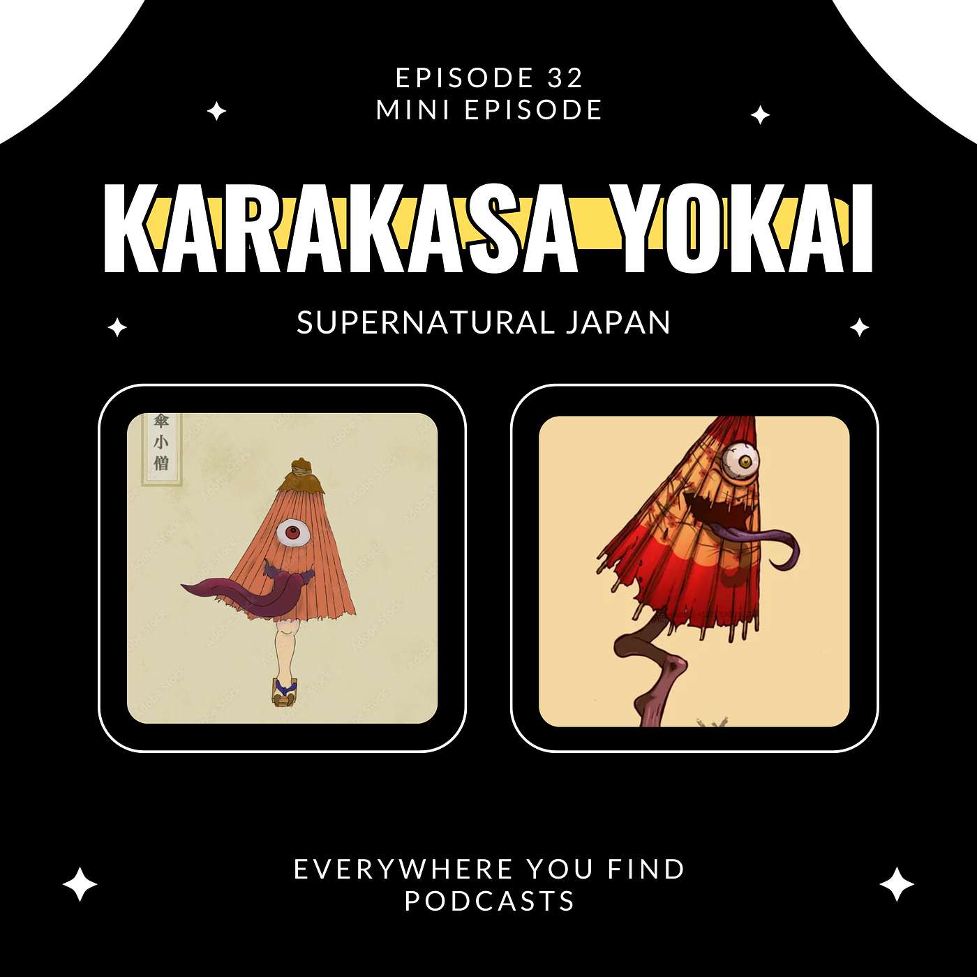 The Karakasa Yokai - Japan’s Umbrella Ghost
