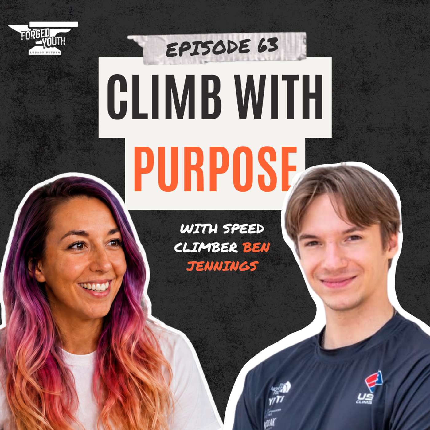 Ep. 63 - How Speed Climbers Use Visualization to Win with Ben Jennings episode artwork