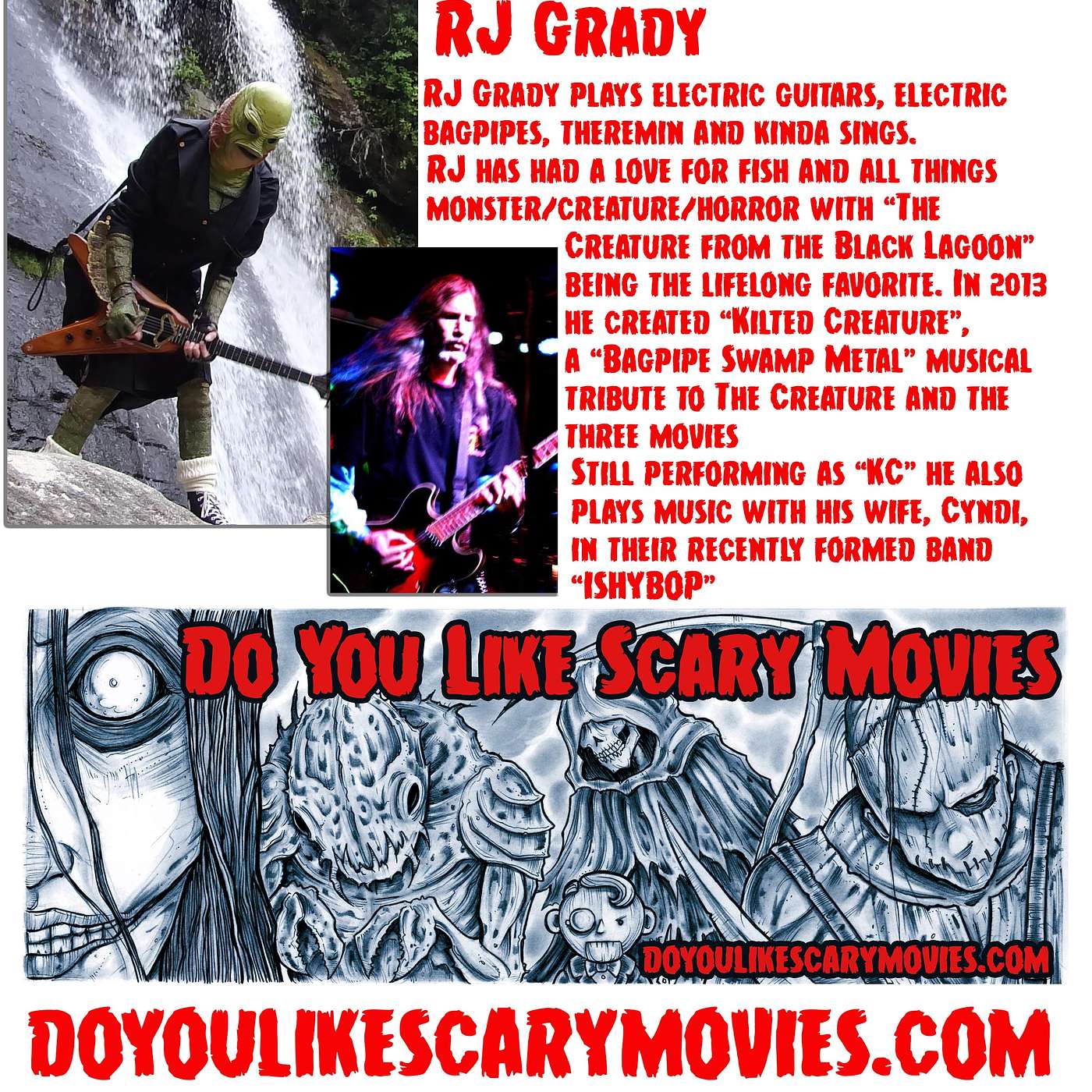 We discuss the Creature from the Black Lagoon with RJ Grady (aka The Kilted Creature)