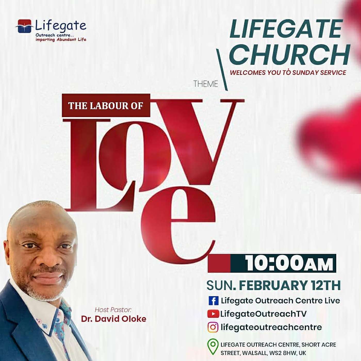 The Labour of Love - Lifegate Church - 12.2.23 episode artwork