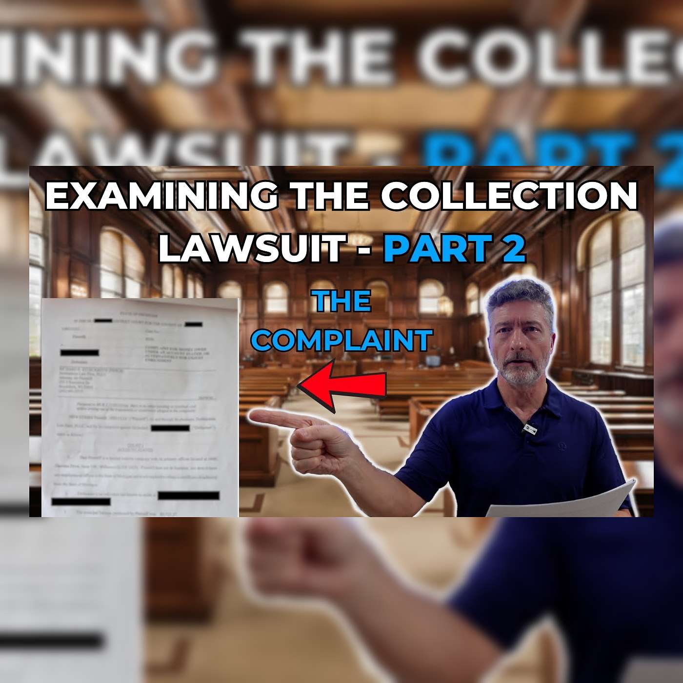 Examining The Collection Lawsuit | Part 2 - The Complaint