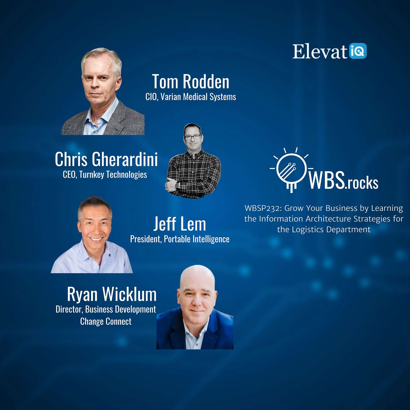 WBSP232: Grow Your Business by Learning the Information Architecture Strategies for the Logistics Department, a Live Interview w/ a Panel of Experts