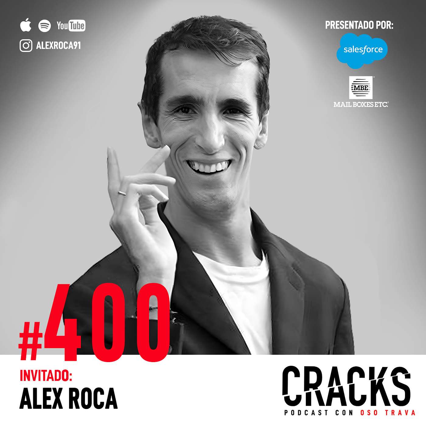 #400. Alex Roca - Usar el NO como Combustible, Construir Autoestima y Encontrar tu Sistema de Soporte.