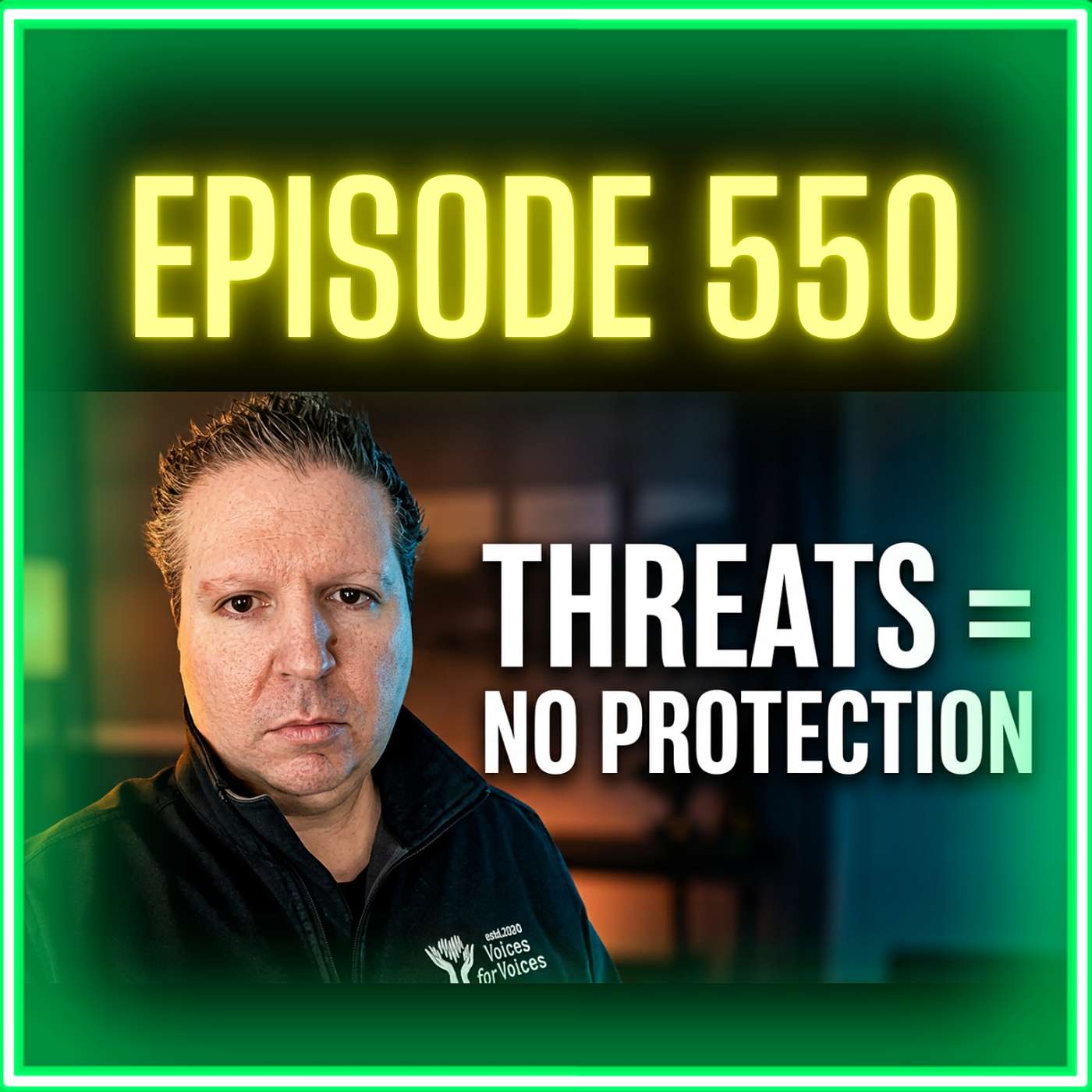 The First Amendment Doesn't Protect Threats—Here's Why Leaders Must Act | Episode 550 episode artwork