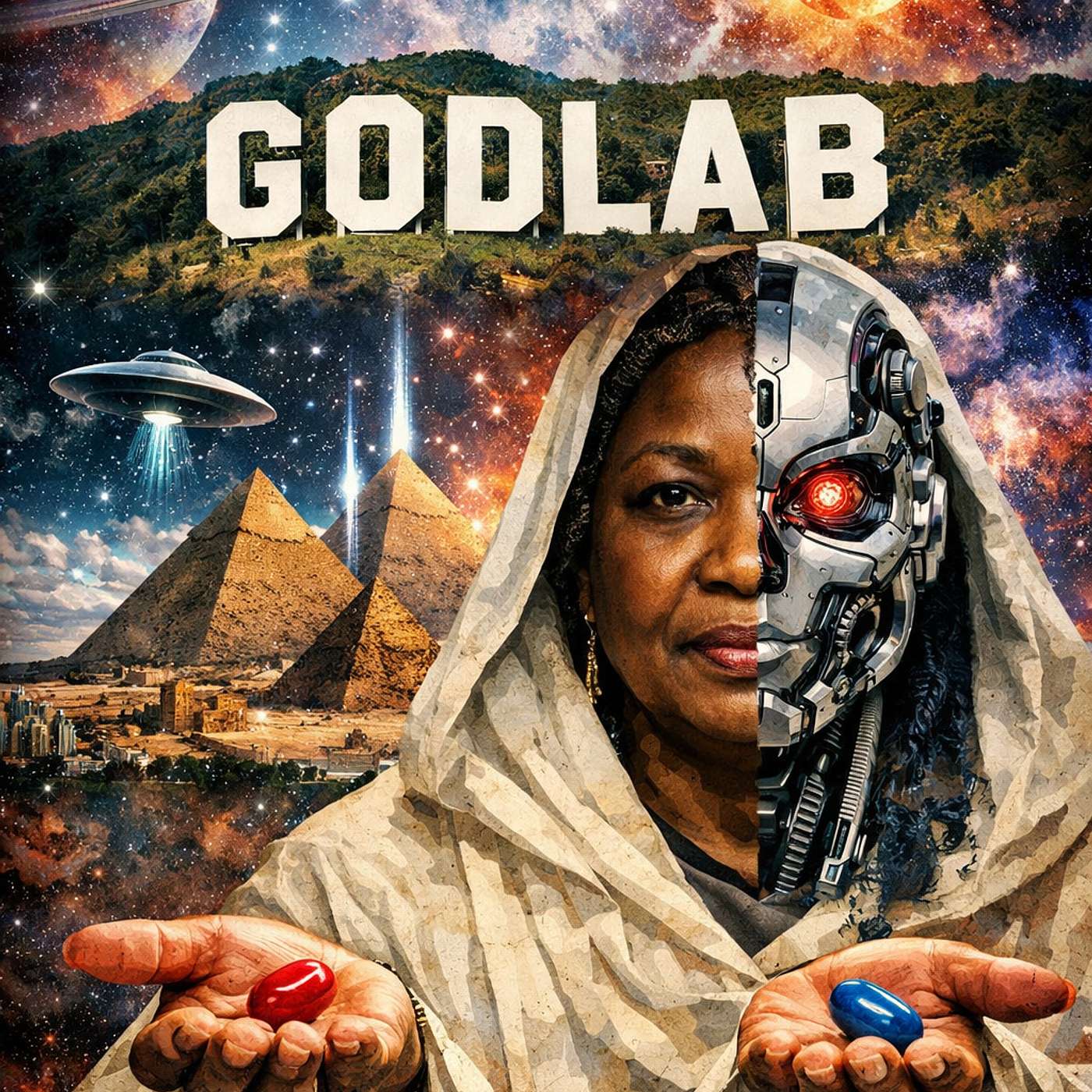 Da Godlab with Brother Doc, Episode 211, "Cosmic Conversation with Sophia Stewart" episode artwork