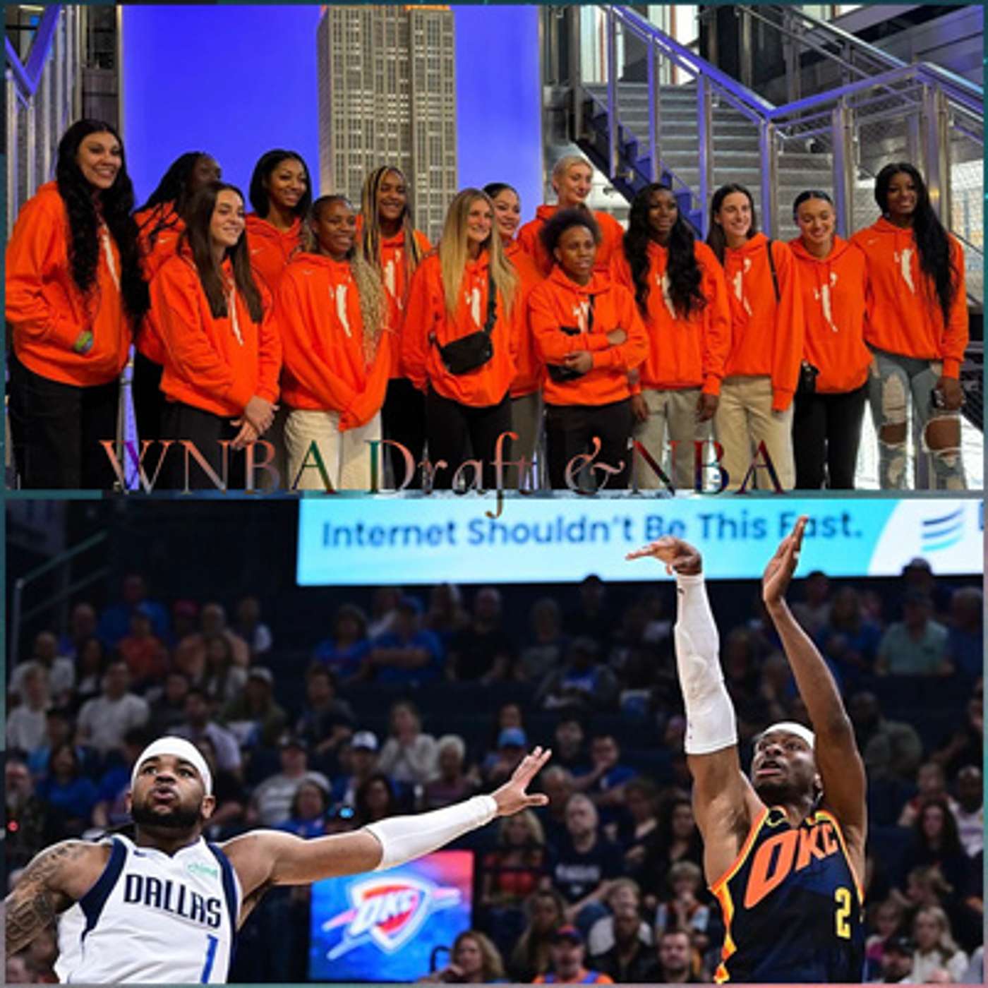WNBA Draft & NBA episode artwork