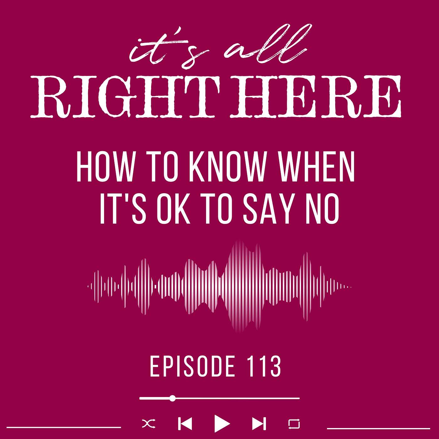 It\'s All Right Here