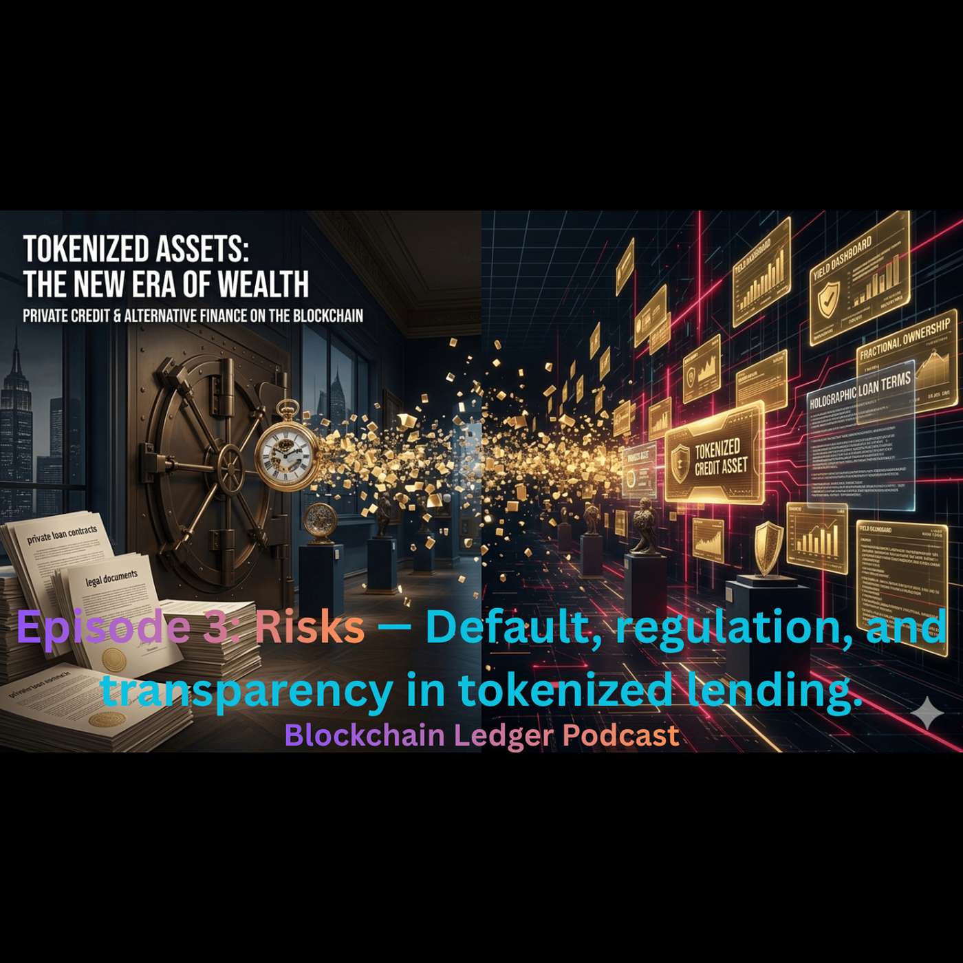 Private Credit & Alternative Finance: 3 Part Series--Episode 3: Risks — Default, regulation, and transparency in tokenized lending.