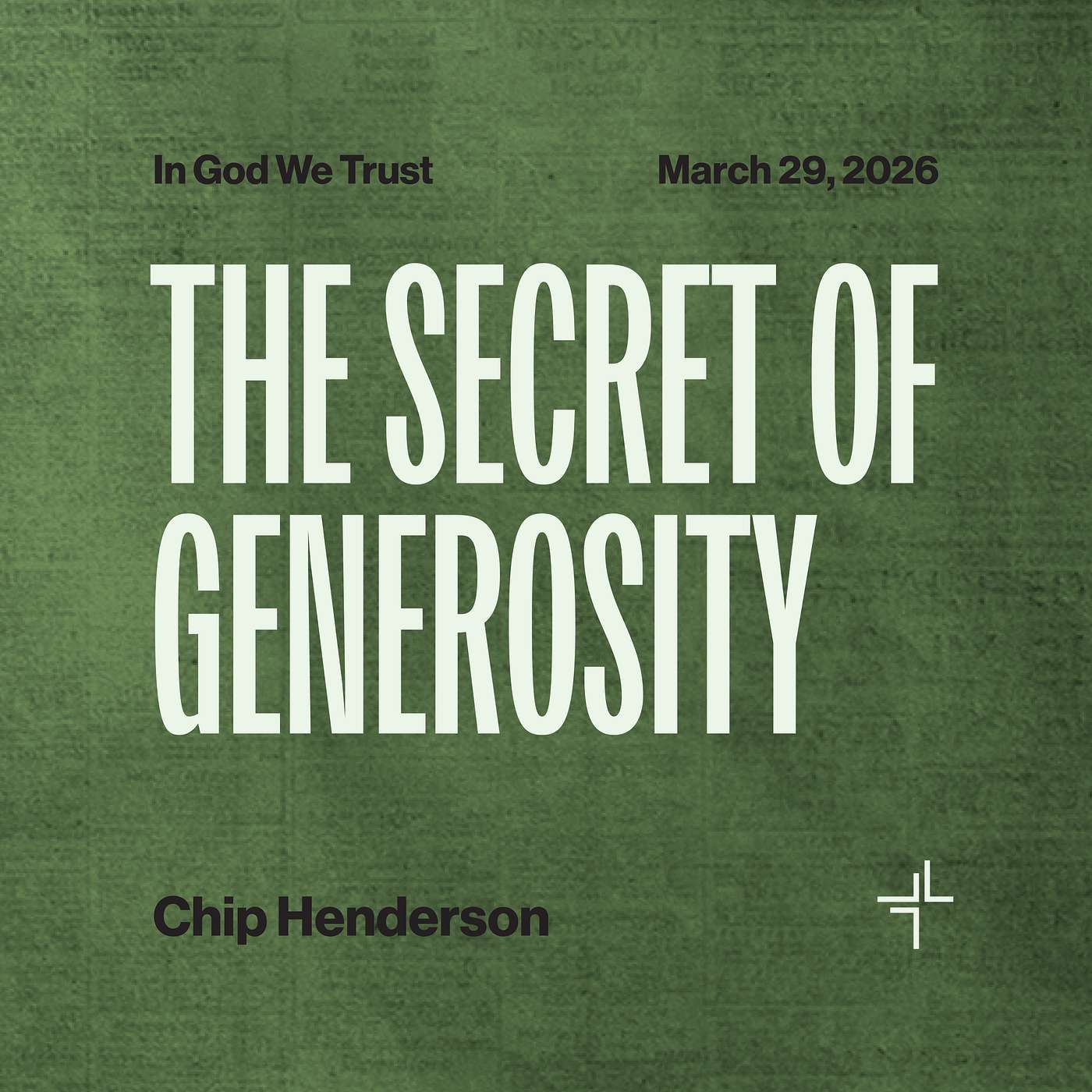 The Secret of Generosity