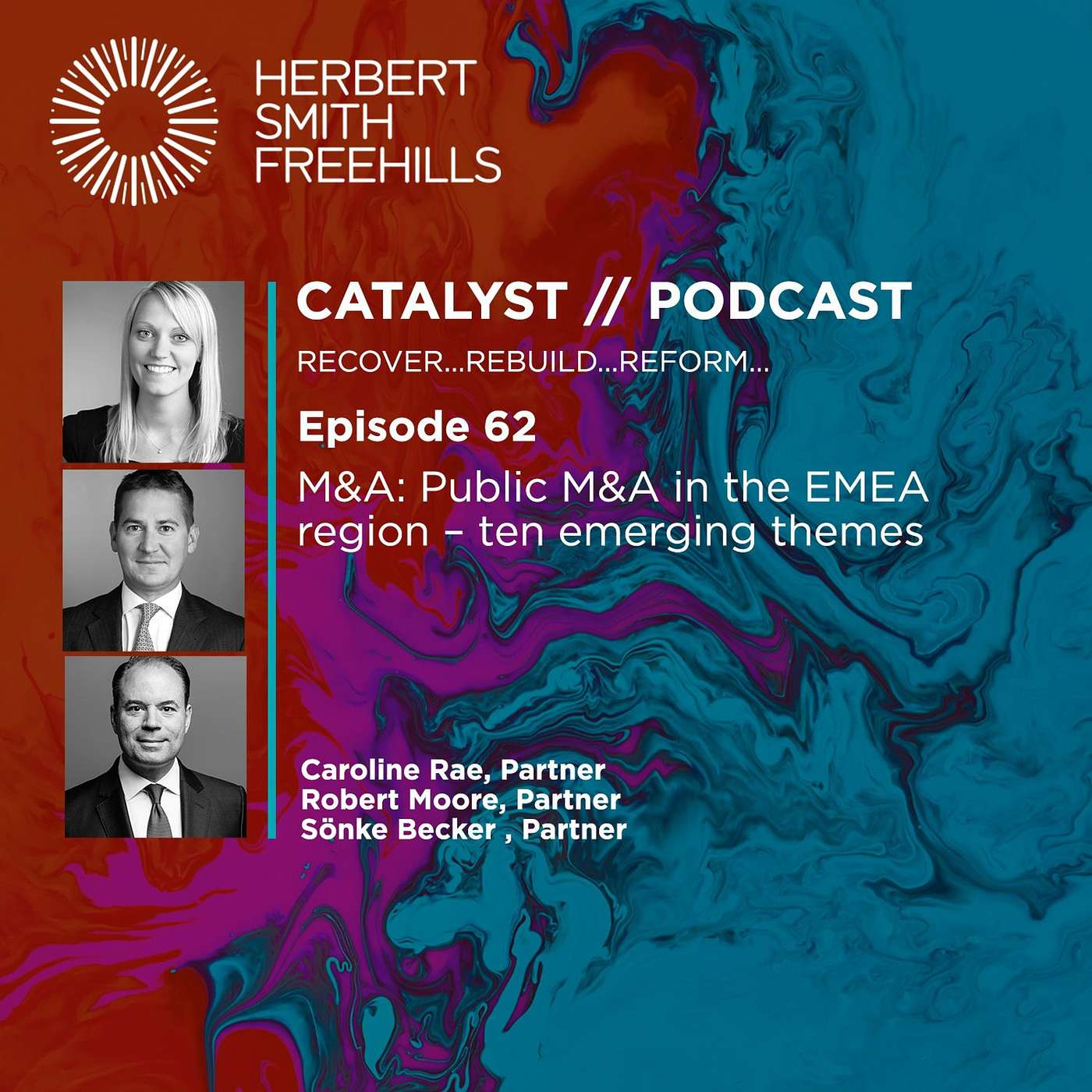 EP62: Catalyst: M&A: Public M&A in the EMEA region – ten emerging themes episode artwork