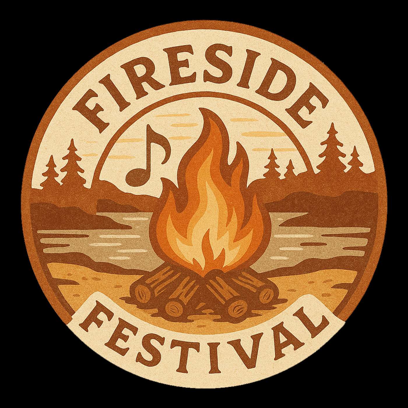 Find out about THE FIRESIDE FESTIVAL, near Watkins Glen, NY on July 25th episode artwork