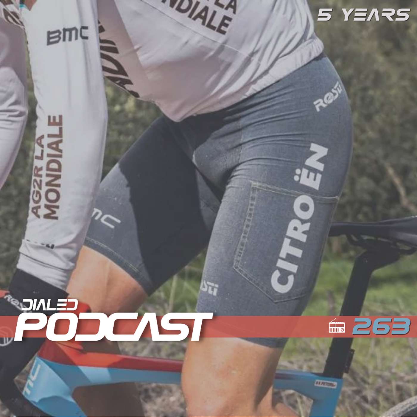 Dialed Podcast 263 - Cargo Bib Shorts | Zwift Hub Trainer | Strade Bianche | New Garmin Watches episode artwork
