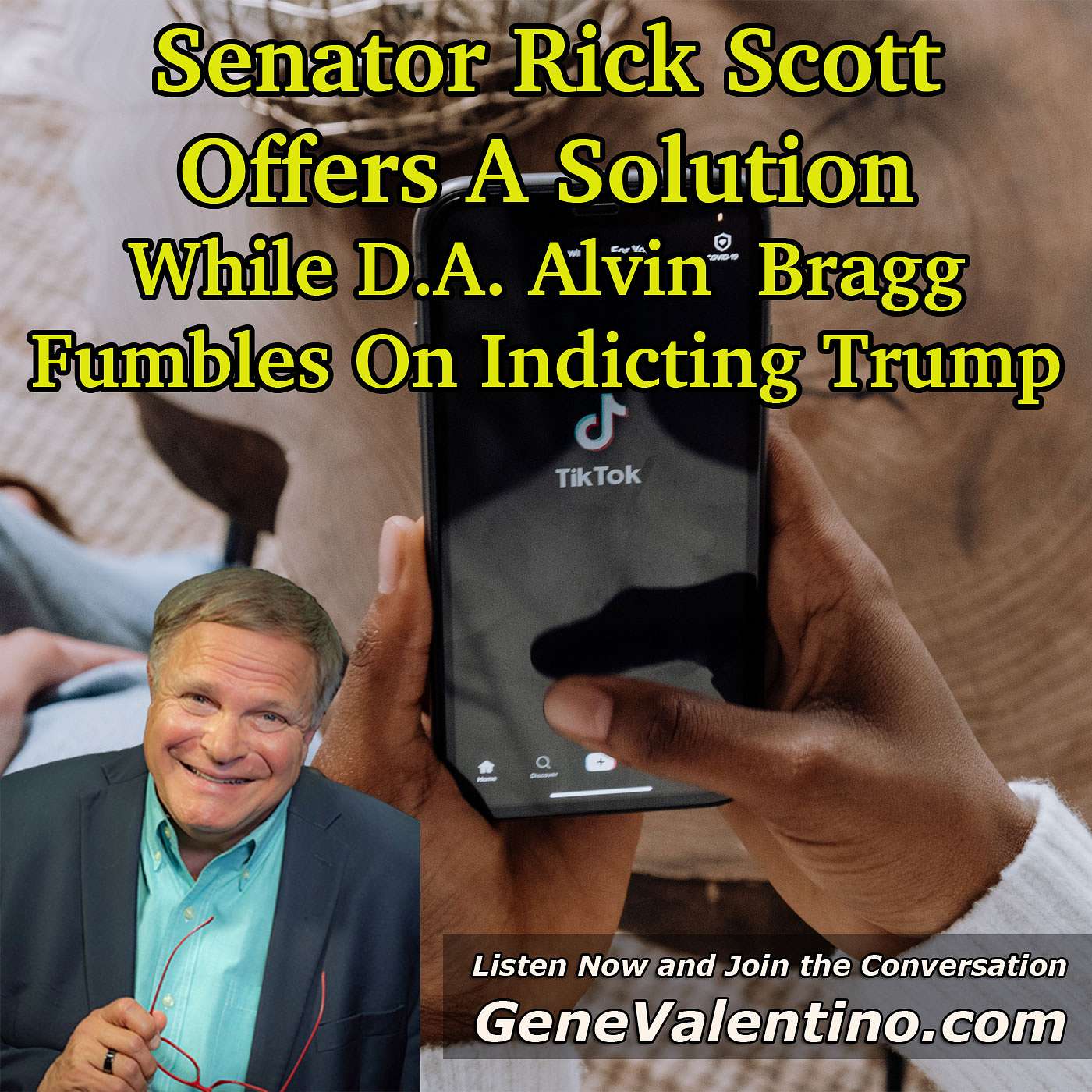 Florida Senator Rick Scott Offers A Solution While D.A. Alvin Bragg Fumbles On Indicting Trump!